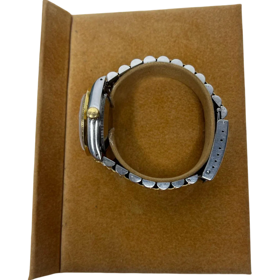 Rolex Datejust 31mm 68273 Two-Tone Diamond Bezel Champagne Dial 1988 Women's Watch - Lost Designer