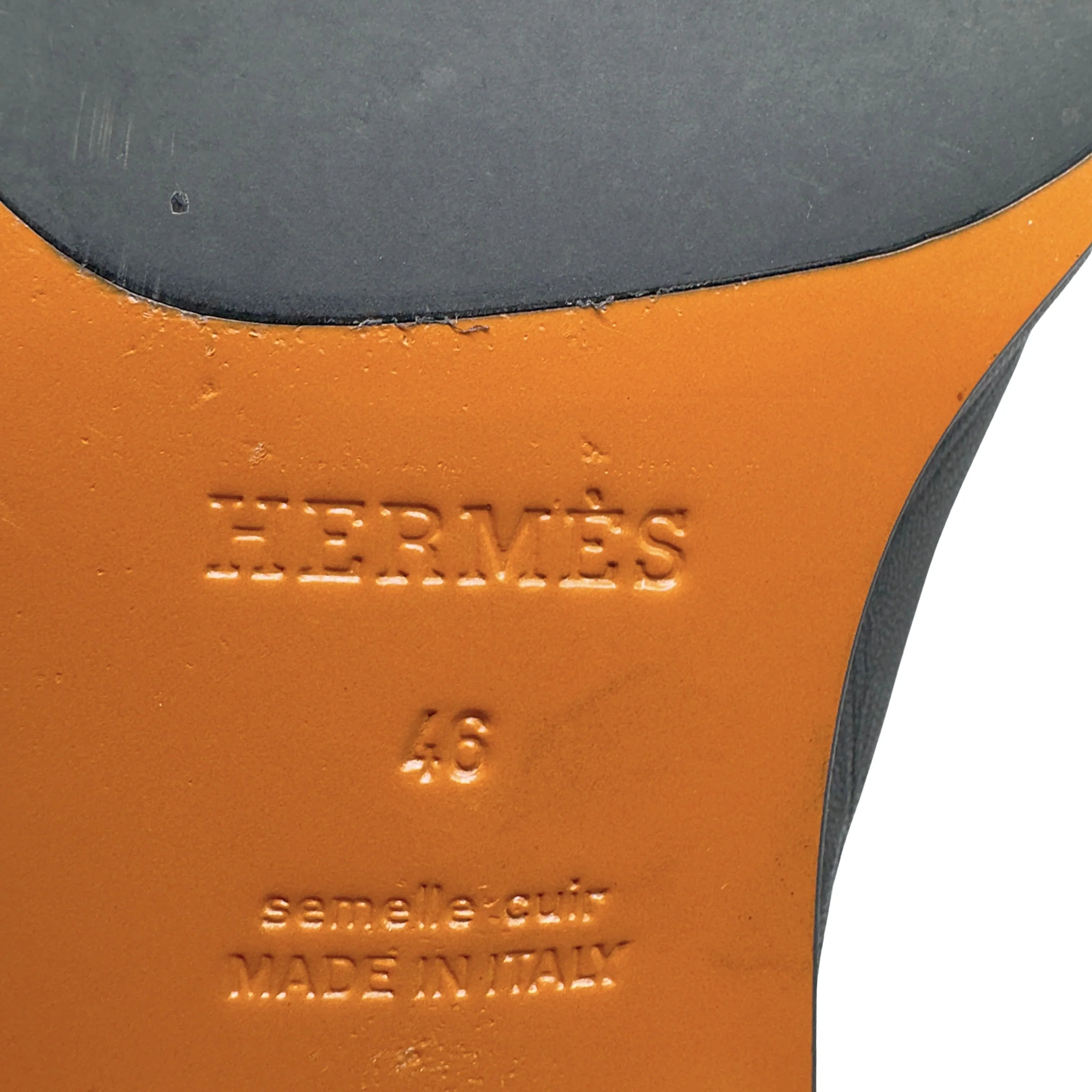 Hermès Paris Loafer Mens Black 46 - Lost Designer