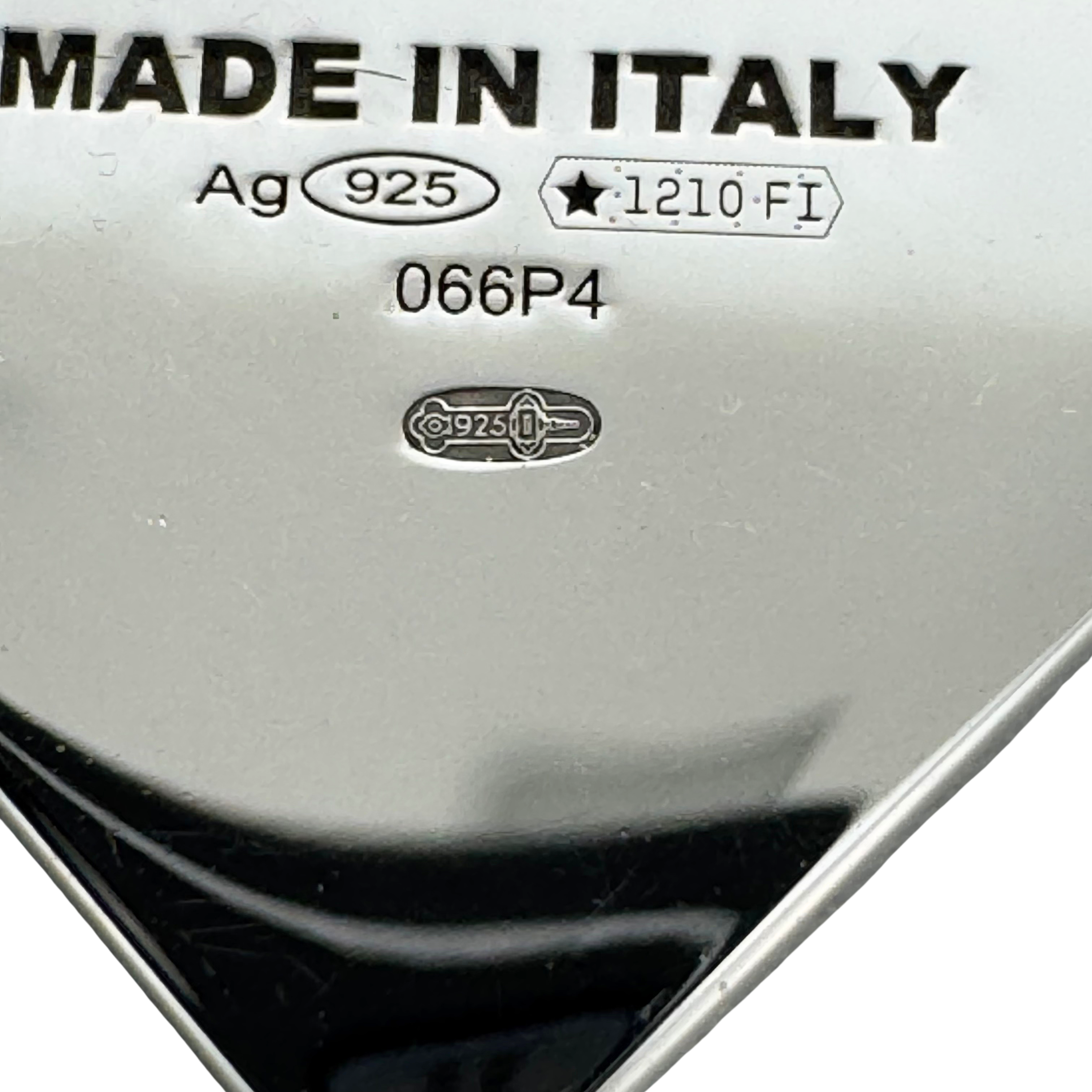 Prada Symbole Black Silver 925 Necklace