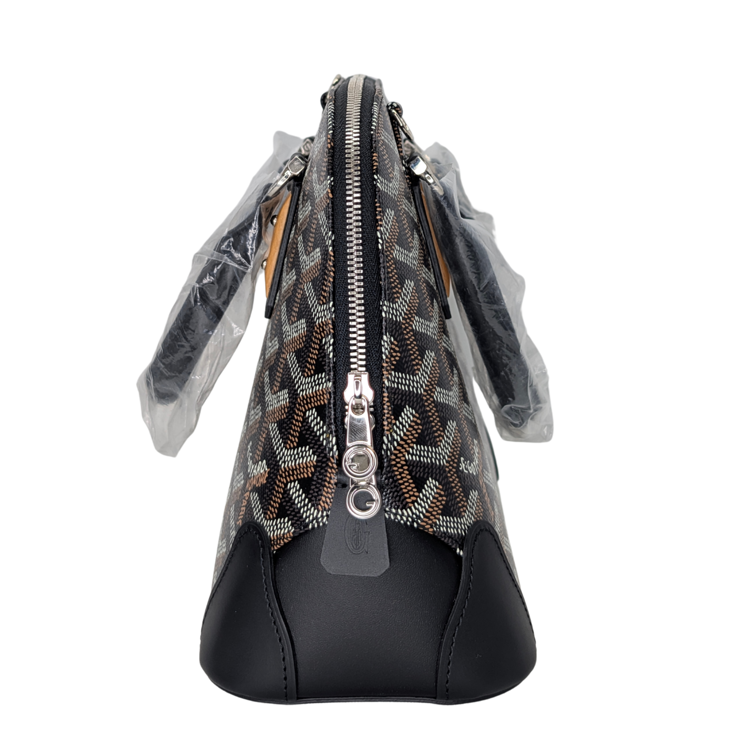 Goyard Mini Vendome Top Handle Bag Black