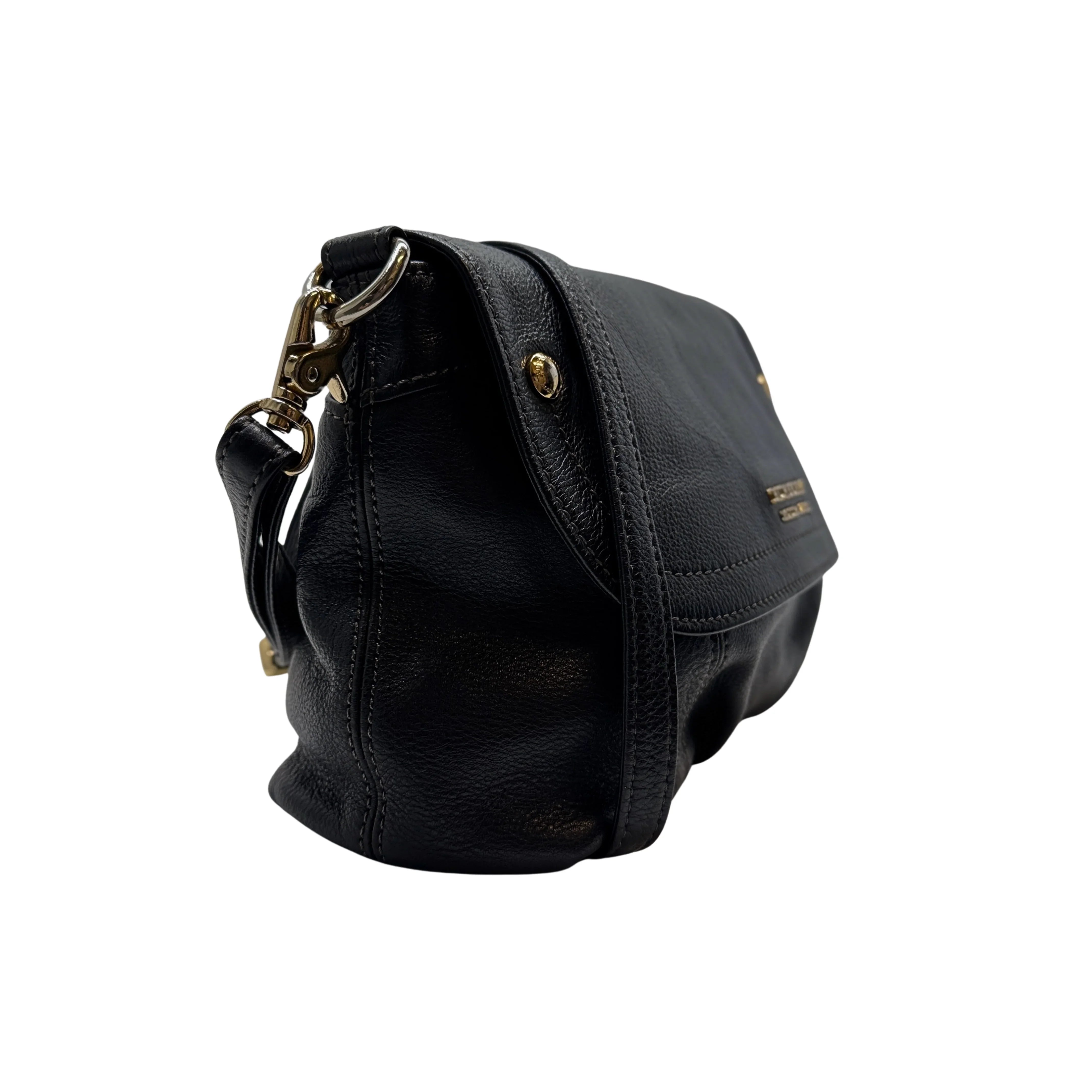 Burberry Blue Label Crossbody Bag Leather Black - Lost Designer