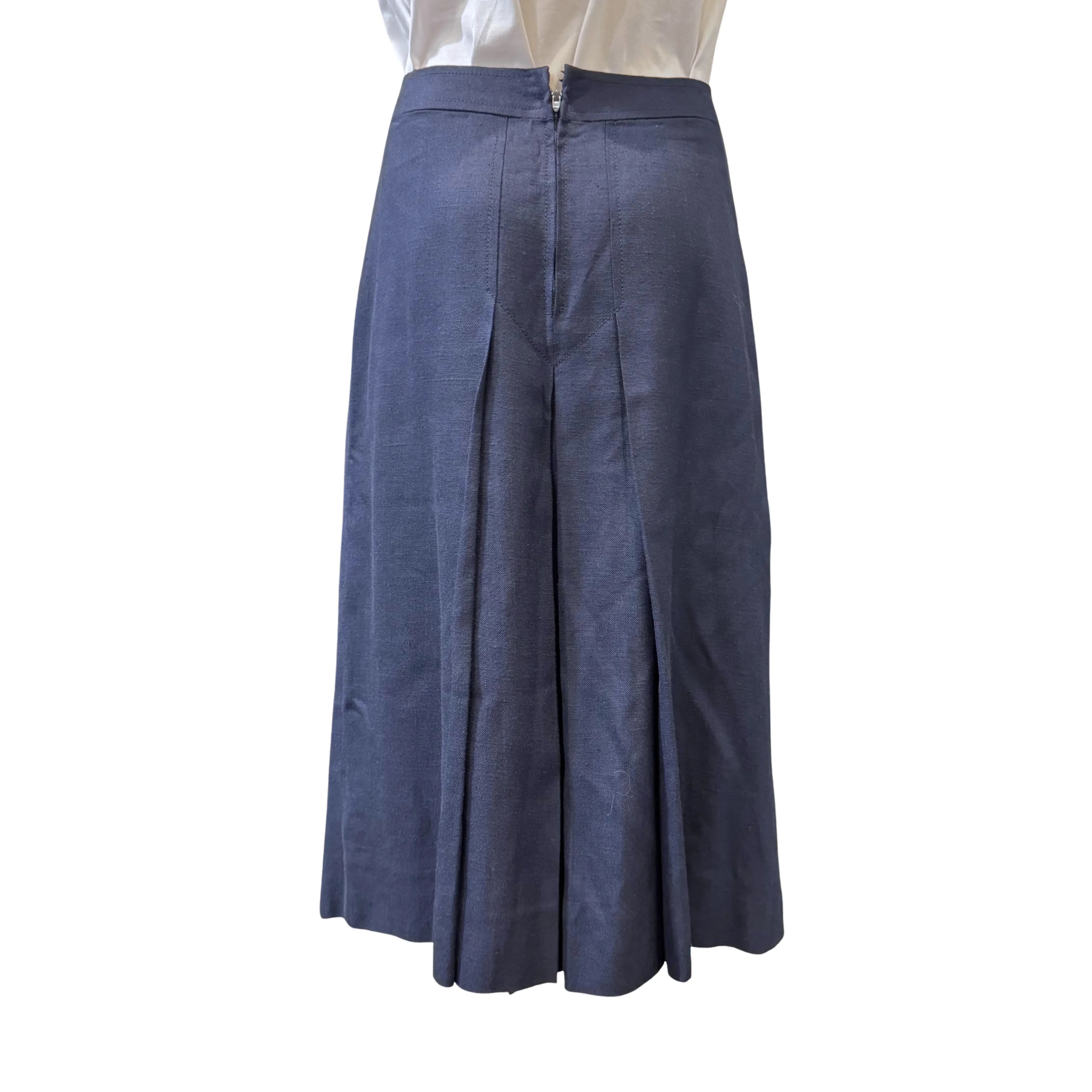 Celine Mid-length Skirt Navy Size 36