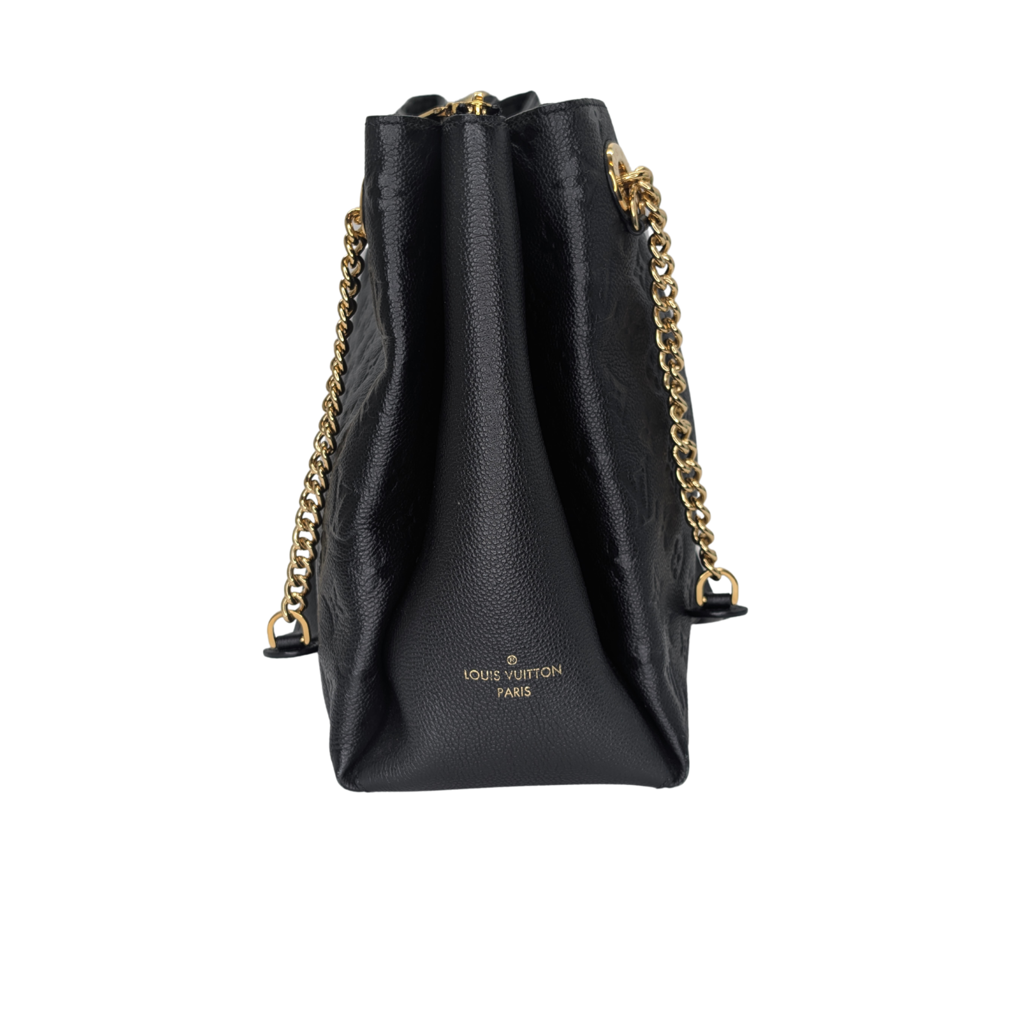 Louis Vuitton Suréne MM Chain Tote Handbag Black