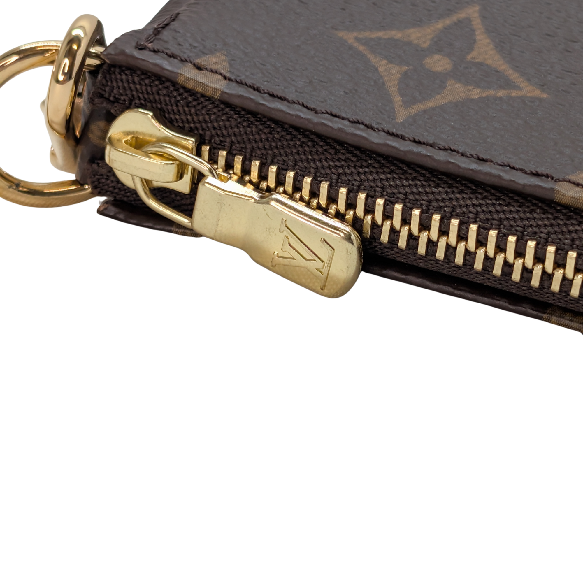 Louis Vuitton Mini Pochette Accessoires Monogram Brown