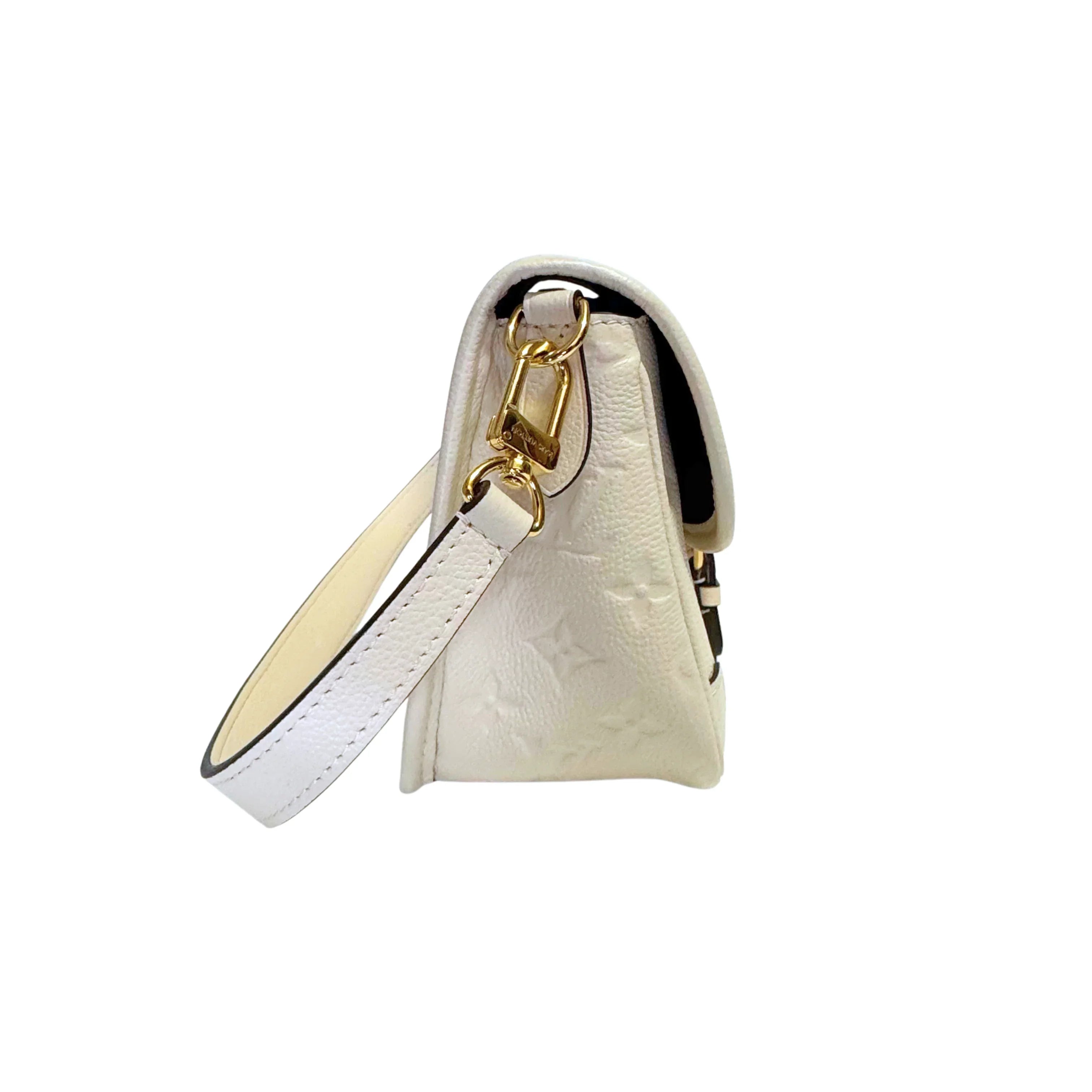 Louis Vuitton Giant Diane Monogram Leather Empreinte Shoulder Bag