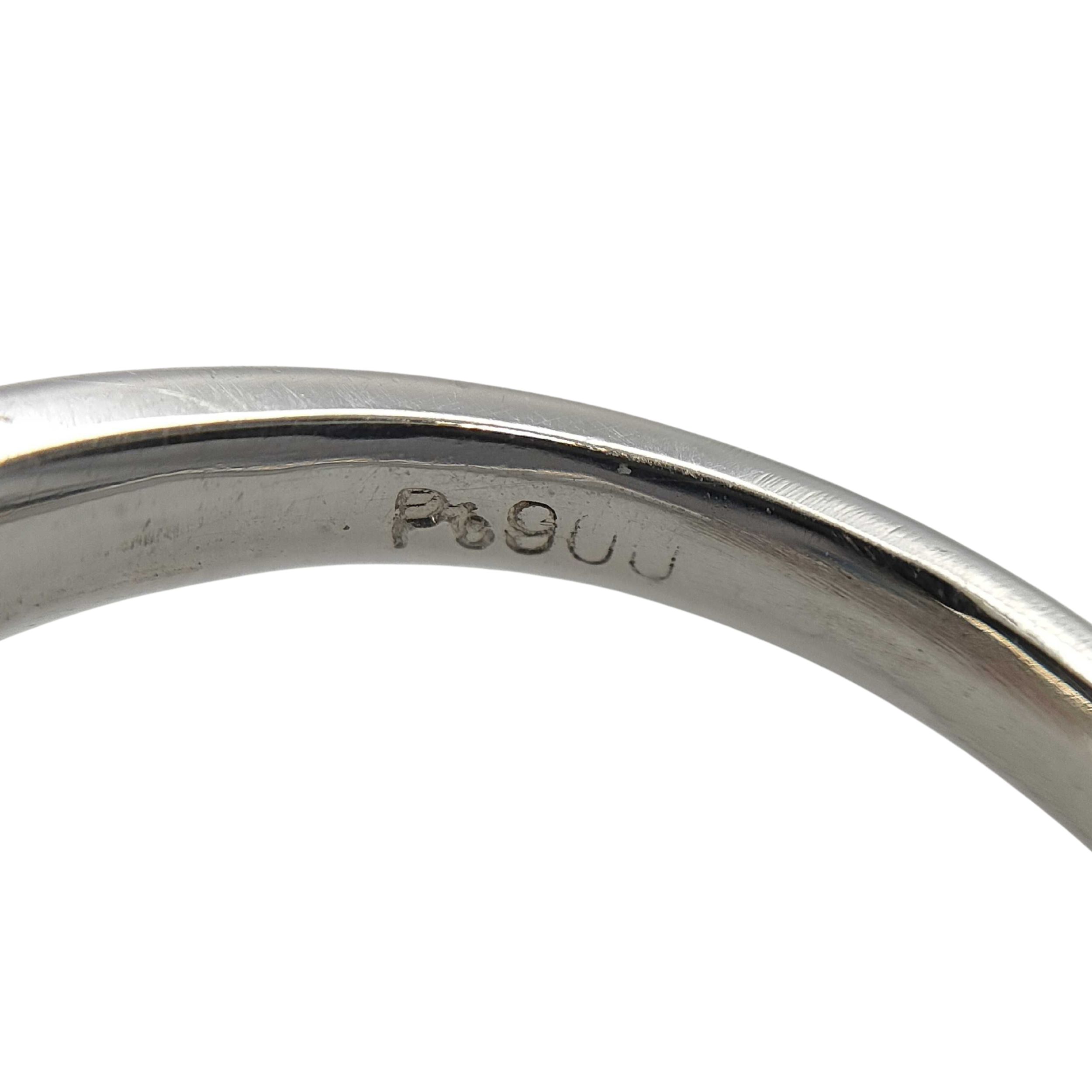 0.28Ct Natural Pink Diamond & 0.35Ct White Diamonds Halo Ring In Platinum