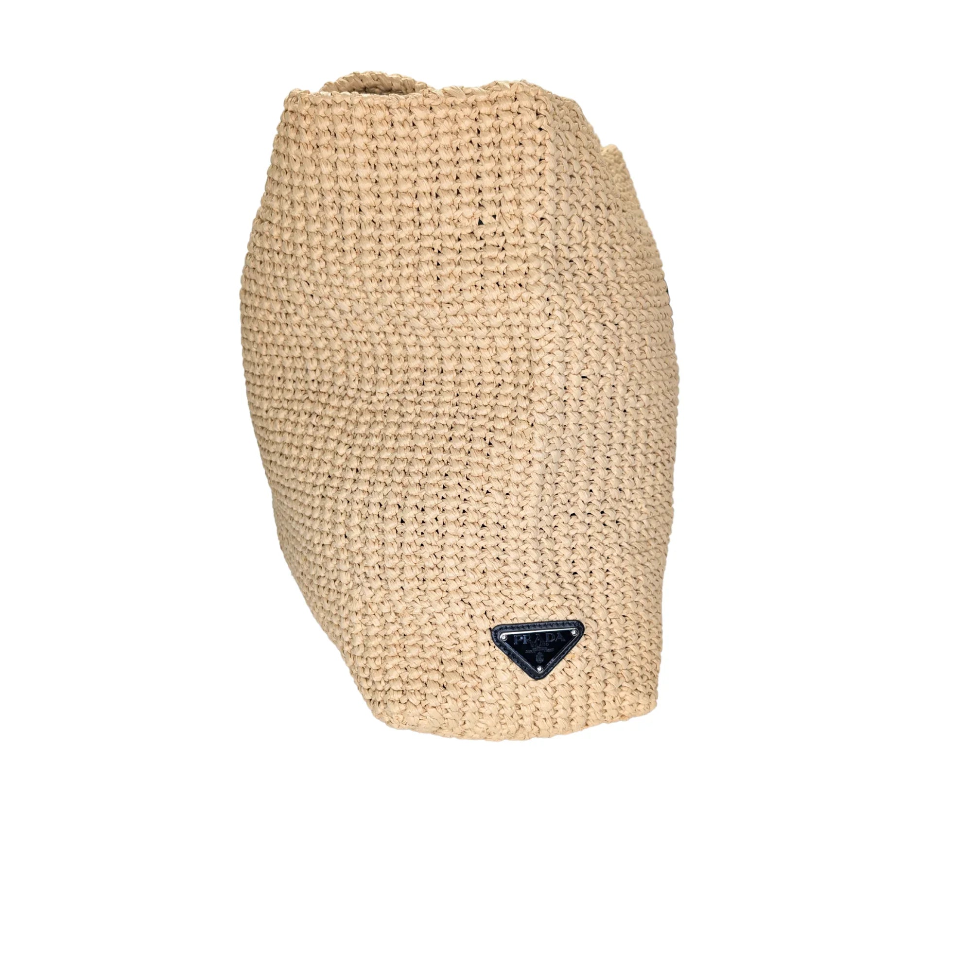 Prada Large Crochet Shopping Tote Bag - Lost Designer