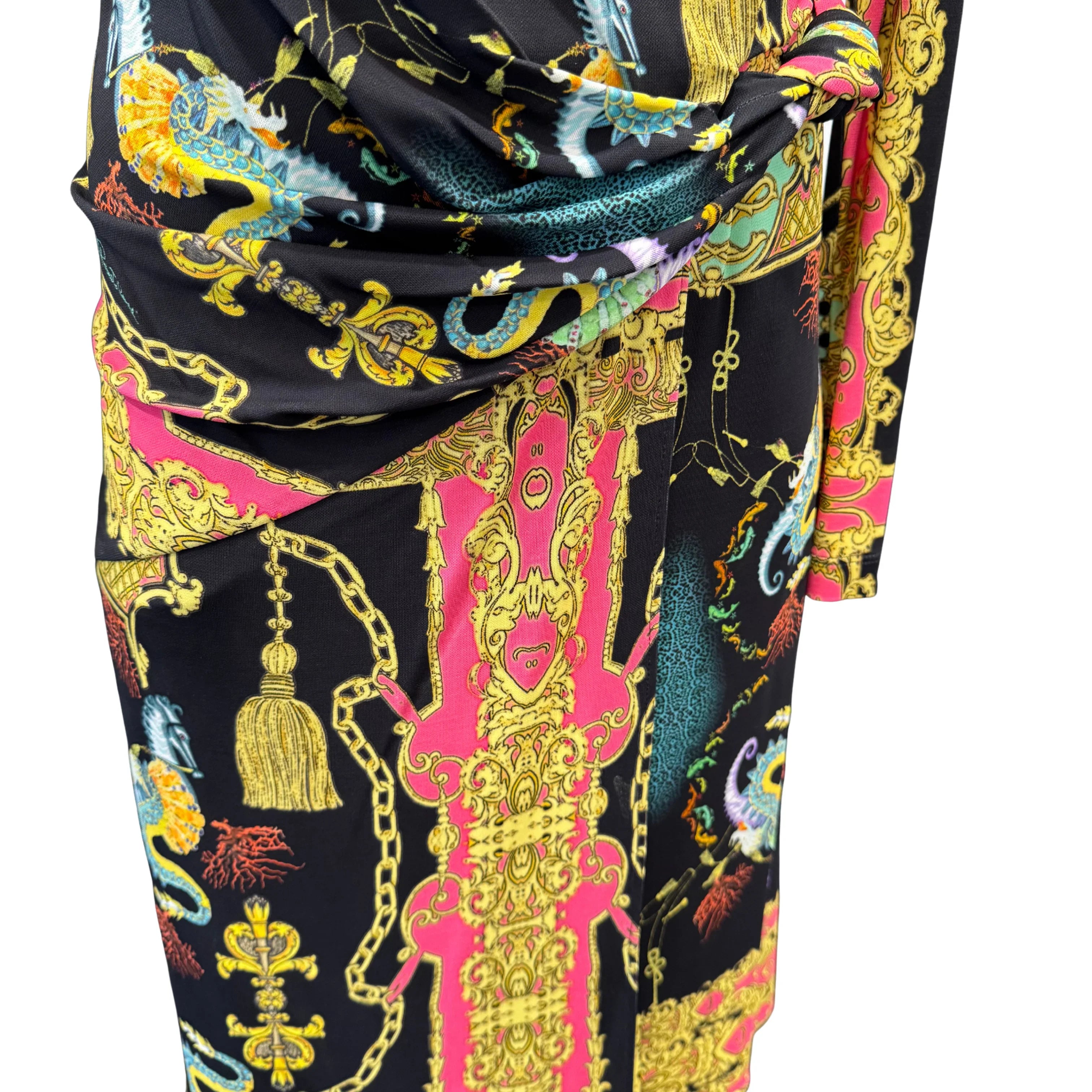 Roberto Cavalli Class Dress 38 Multicolour - Lost Designer