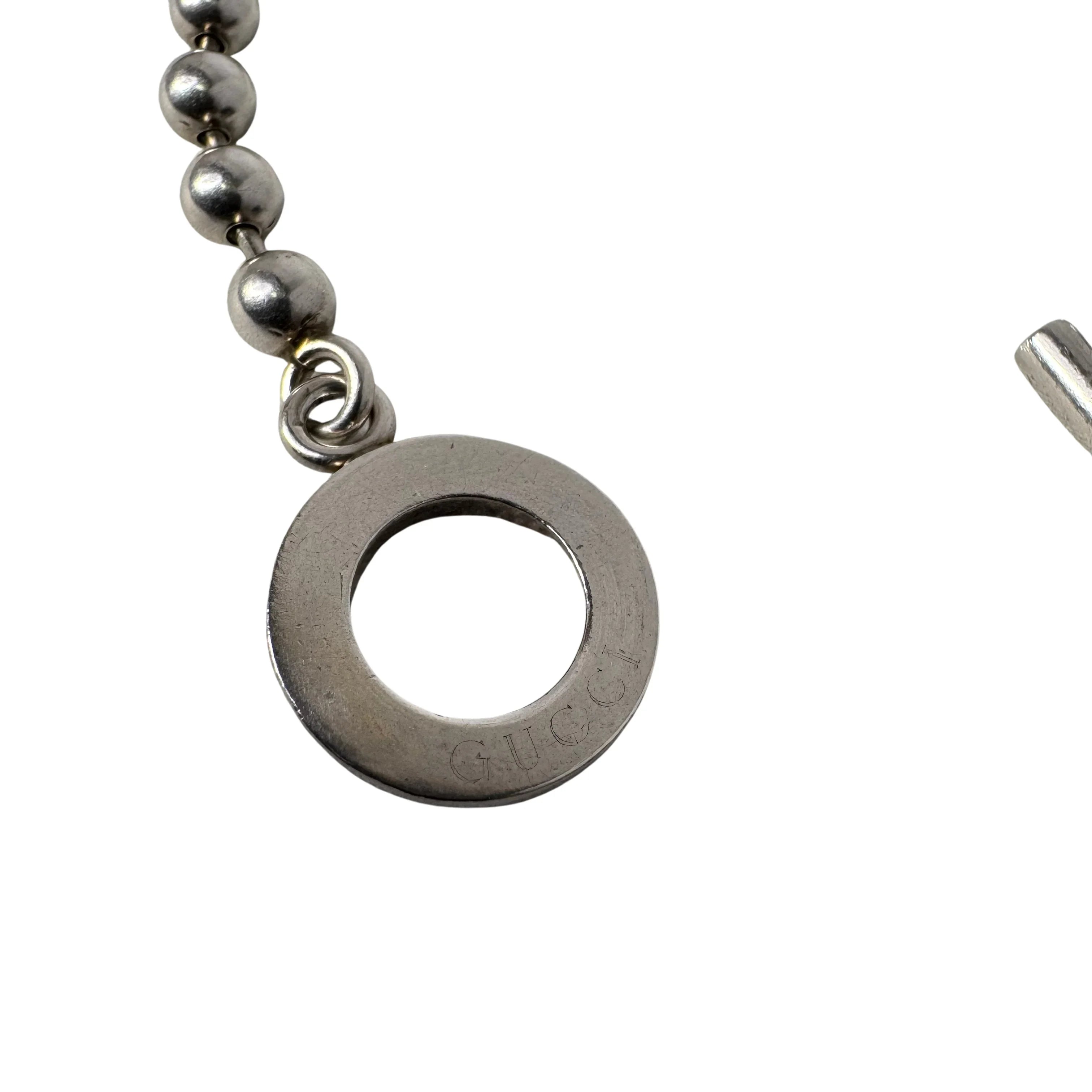 Gucci Ball Silver Bracelet - Lost Designer