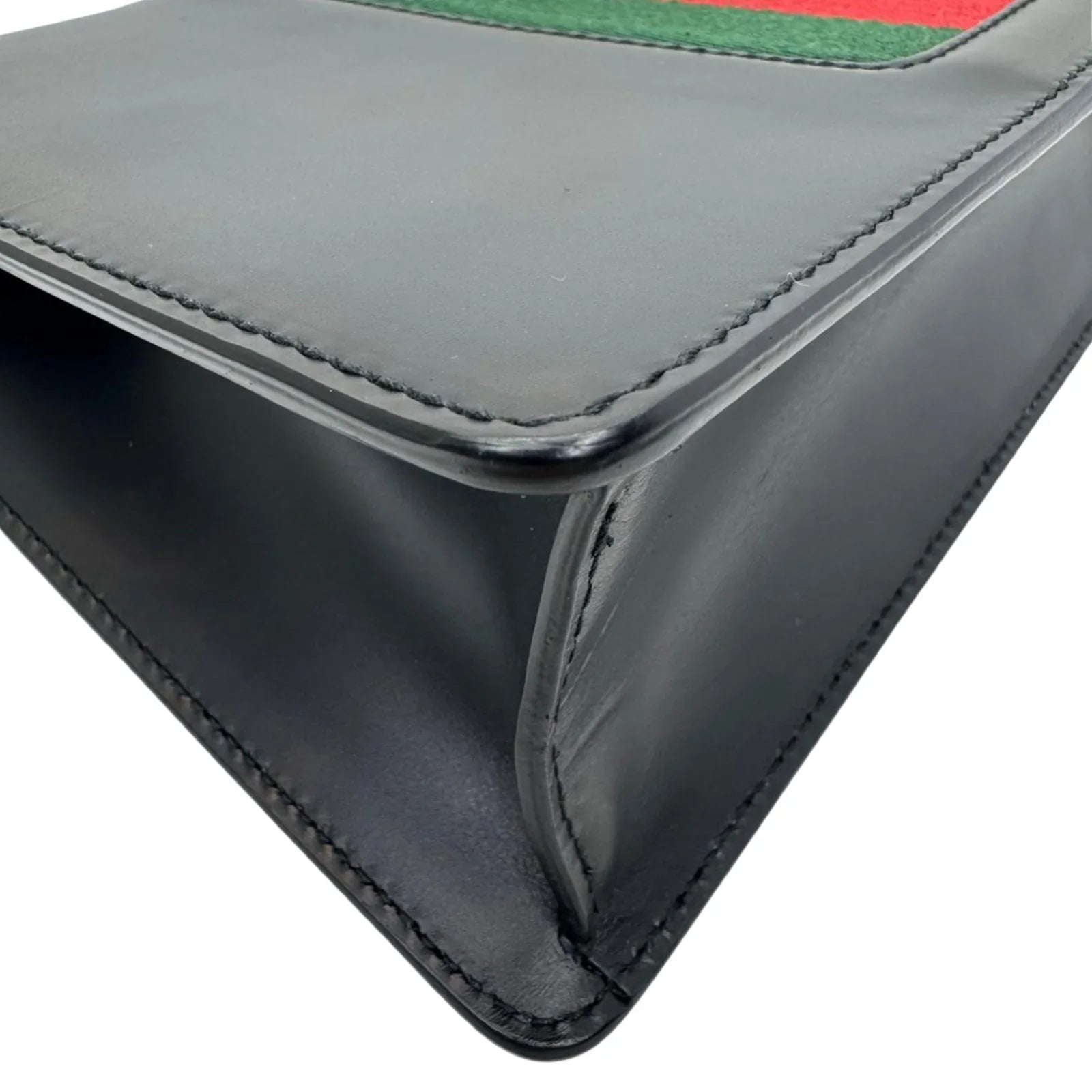 Gucci Small Sylvie Leather Black - Lost Designer