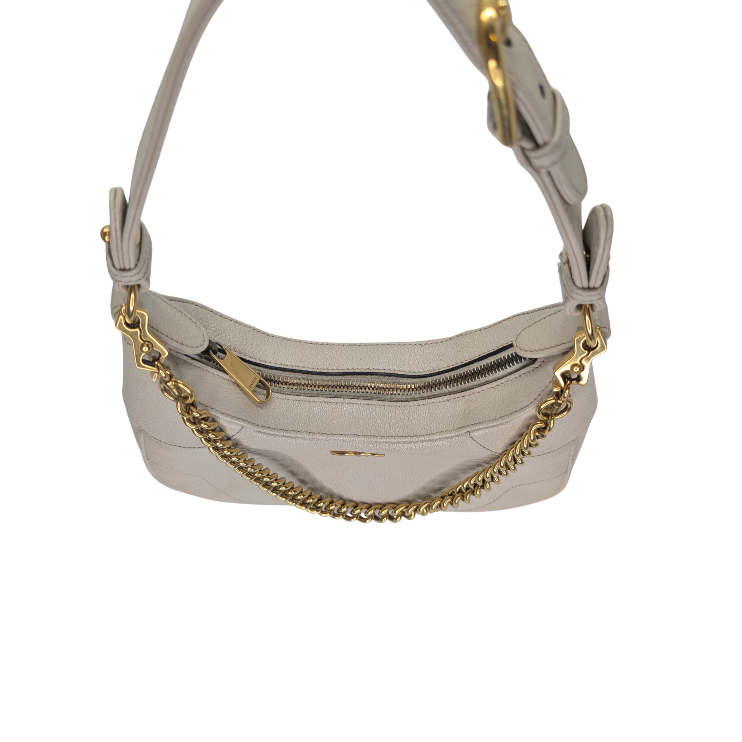 Gucci Aphrodite small shoulder Bag Leather Beige
