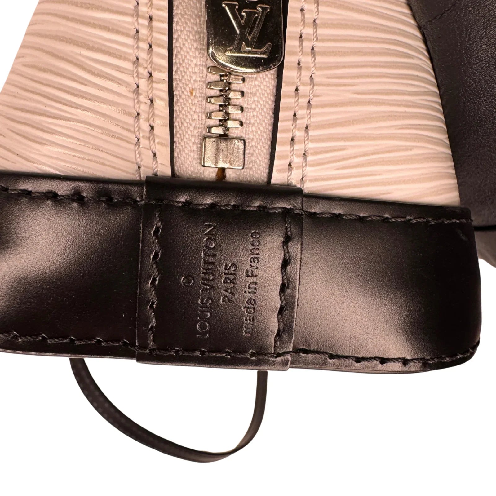 Louis Vuitton Epi Stripe Alma BB – Red and Pink CrossBody Bag - Lost Designer