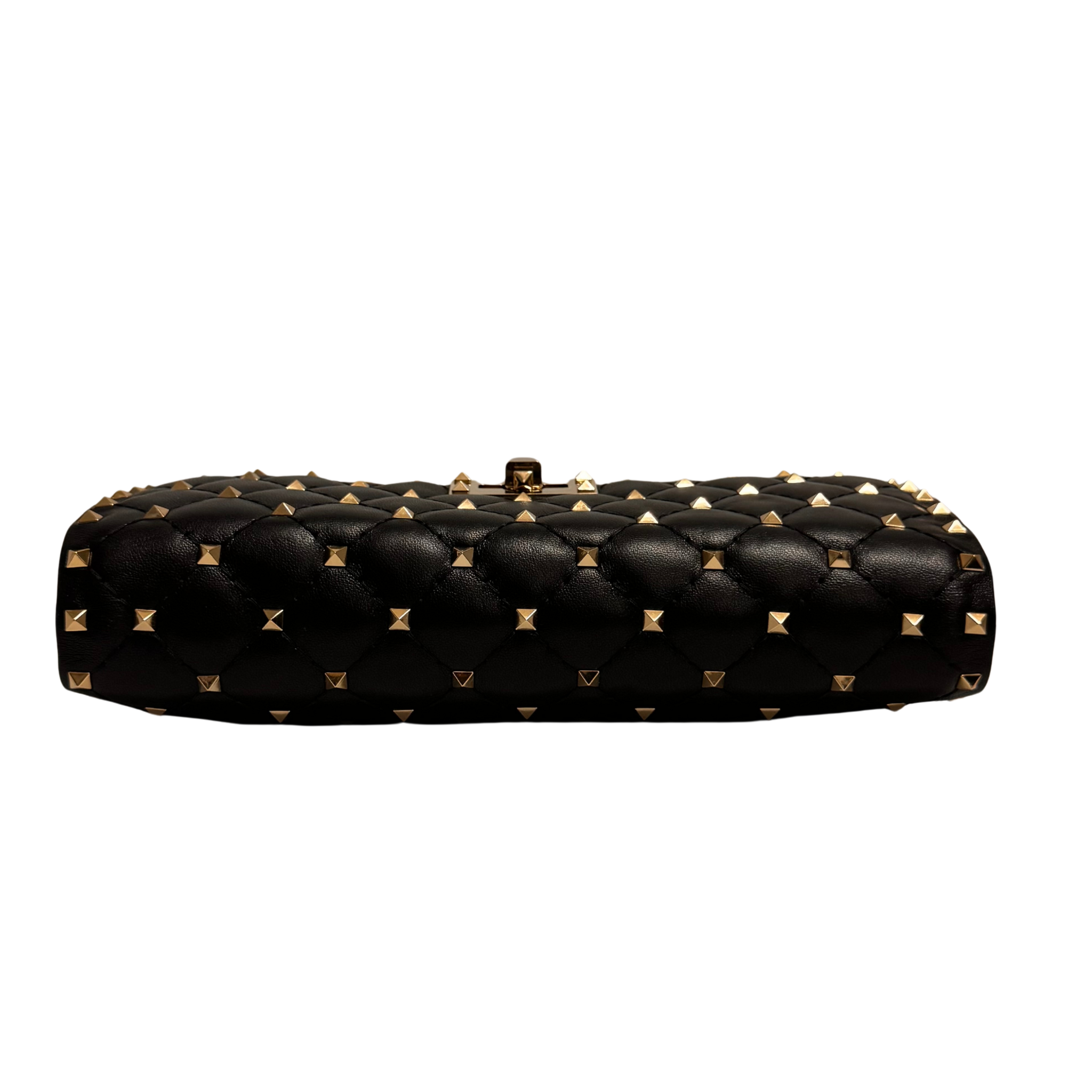 Valentino Garavani Rockstud Spike Bag Black