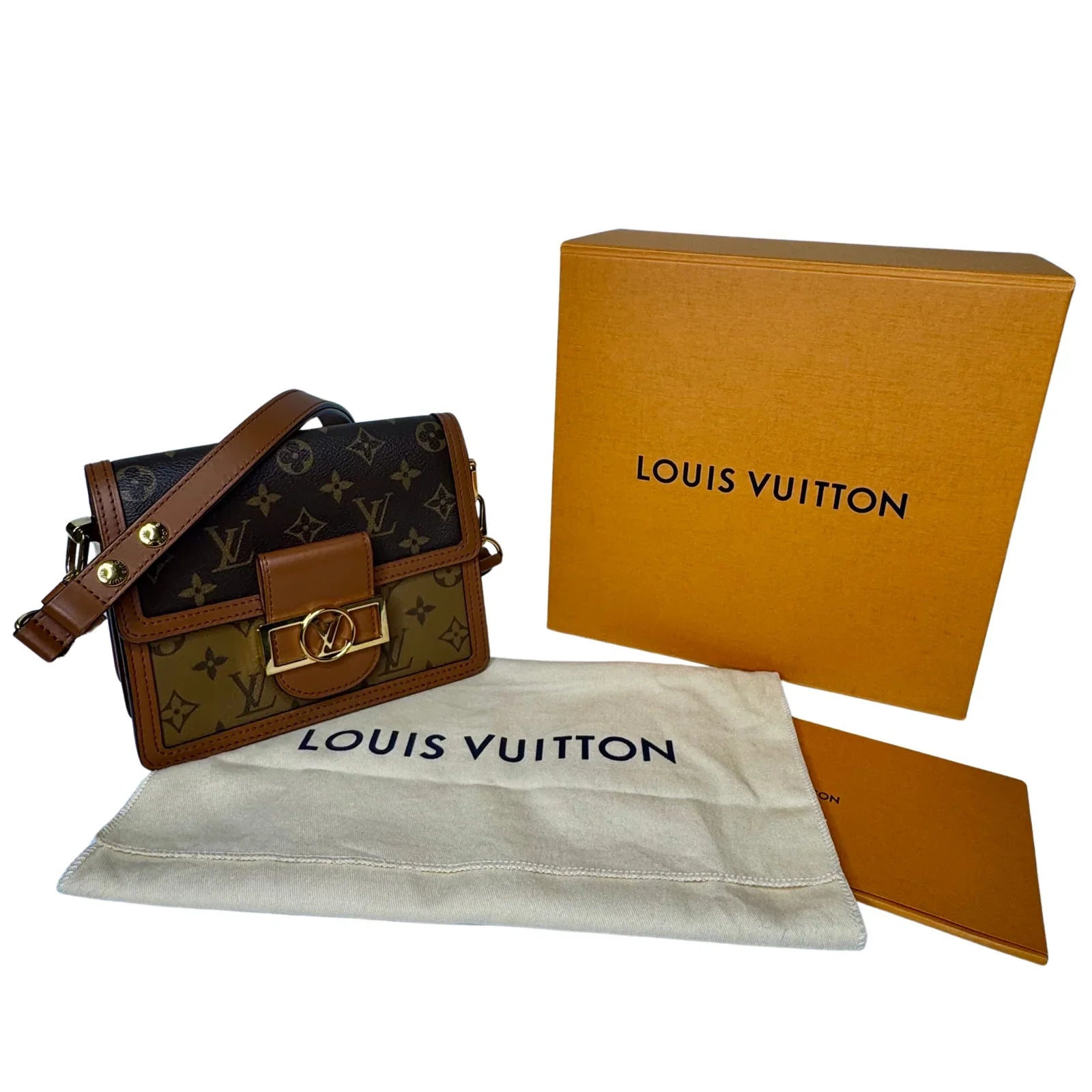 Louis Vuitton Reverse Monogram Dauphine Mini Bag