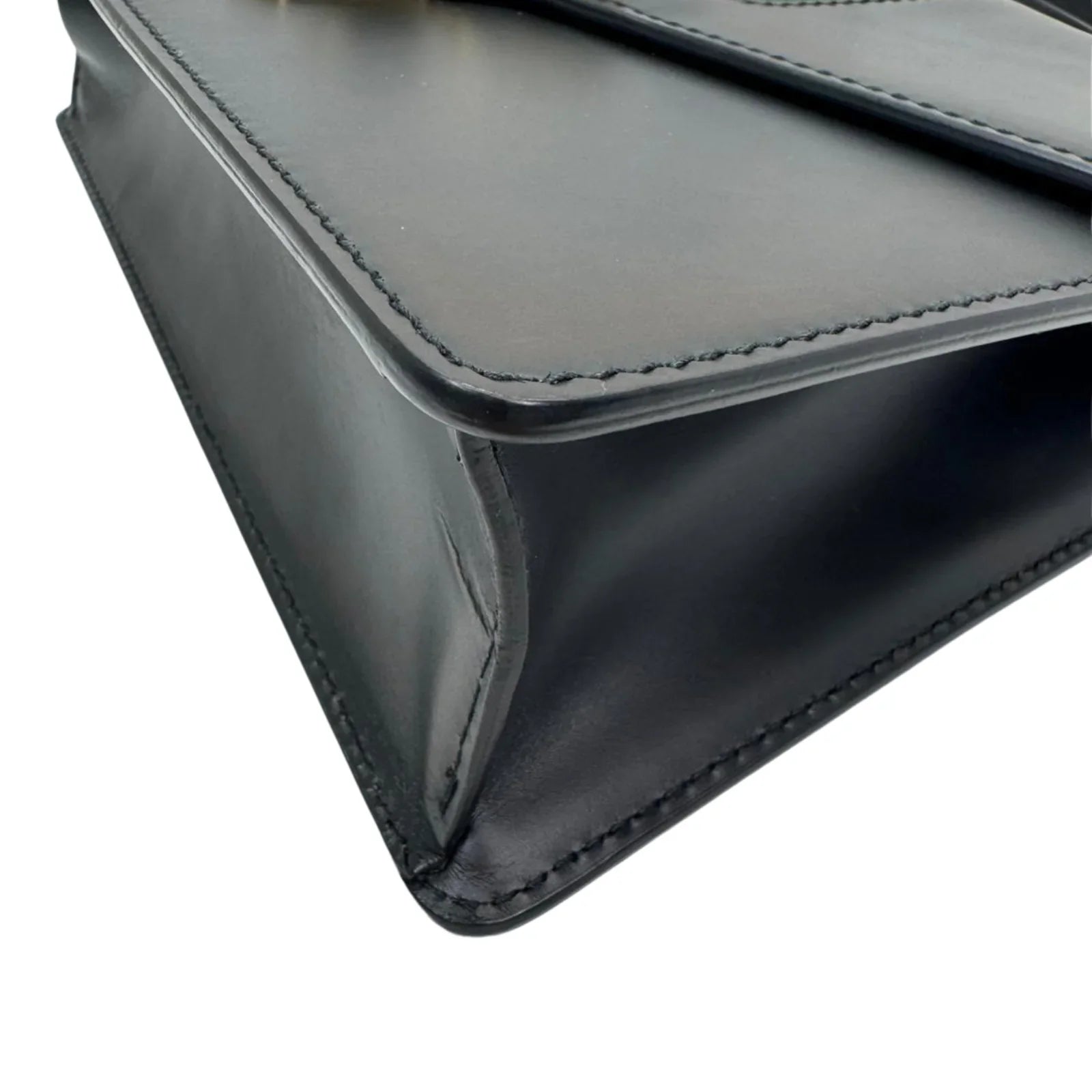 Gucci Small Sylvie Leather Black - Lost Designer