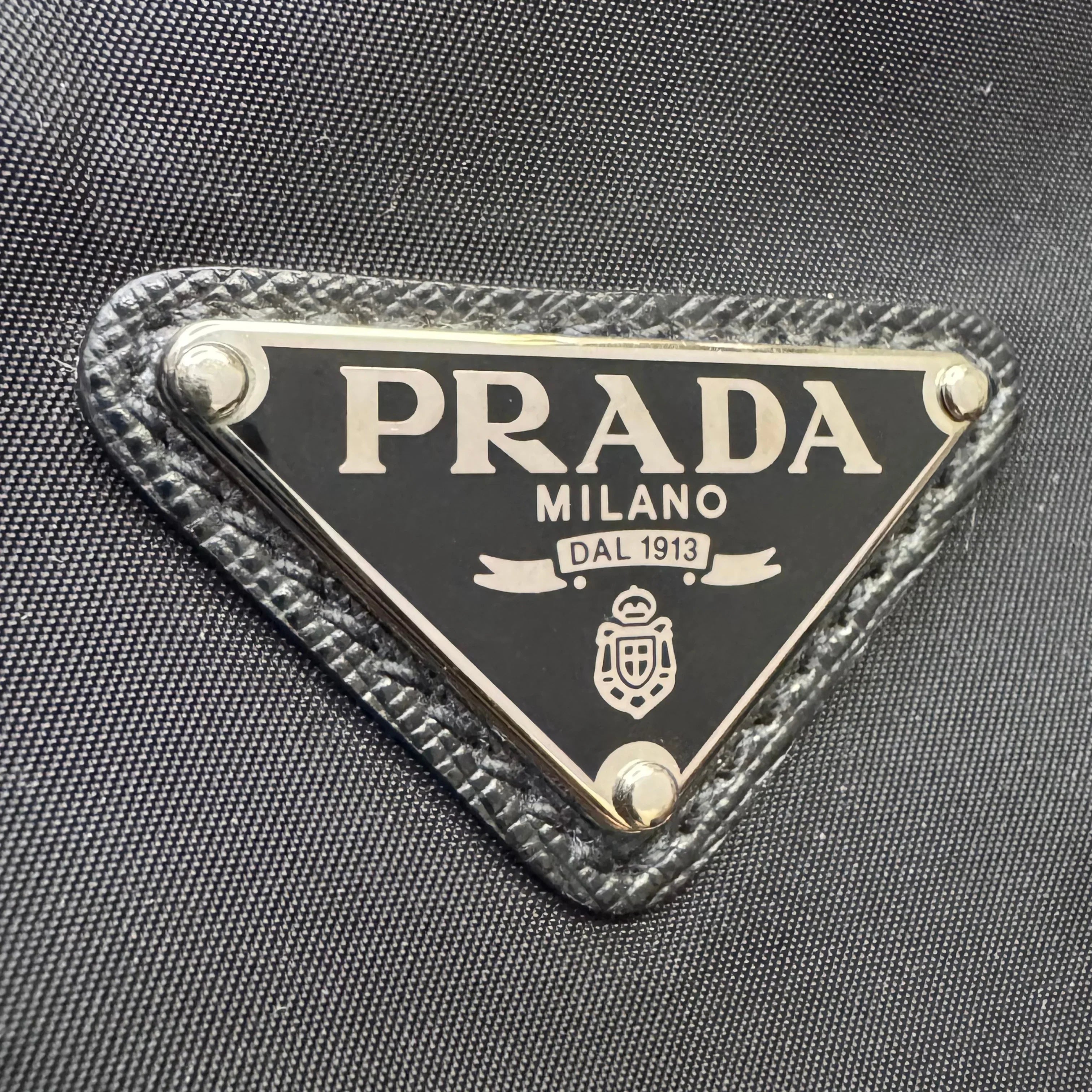 Prada Nylon Viaggio Duffle Bag Black