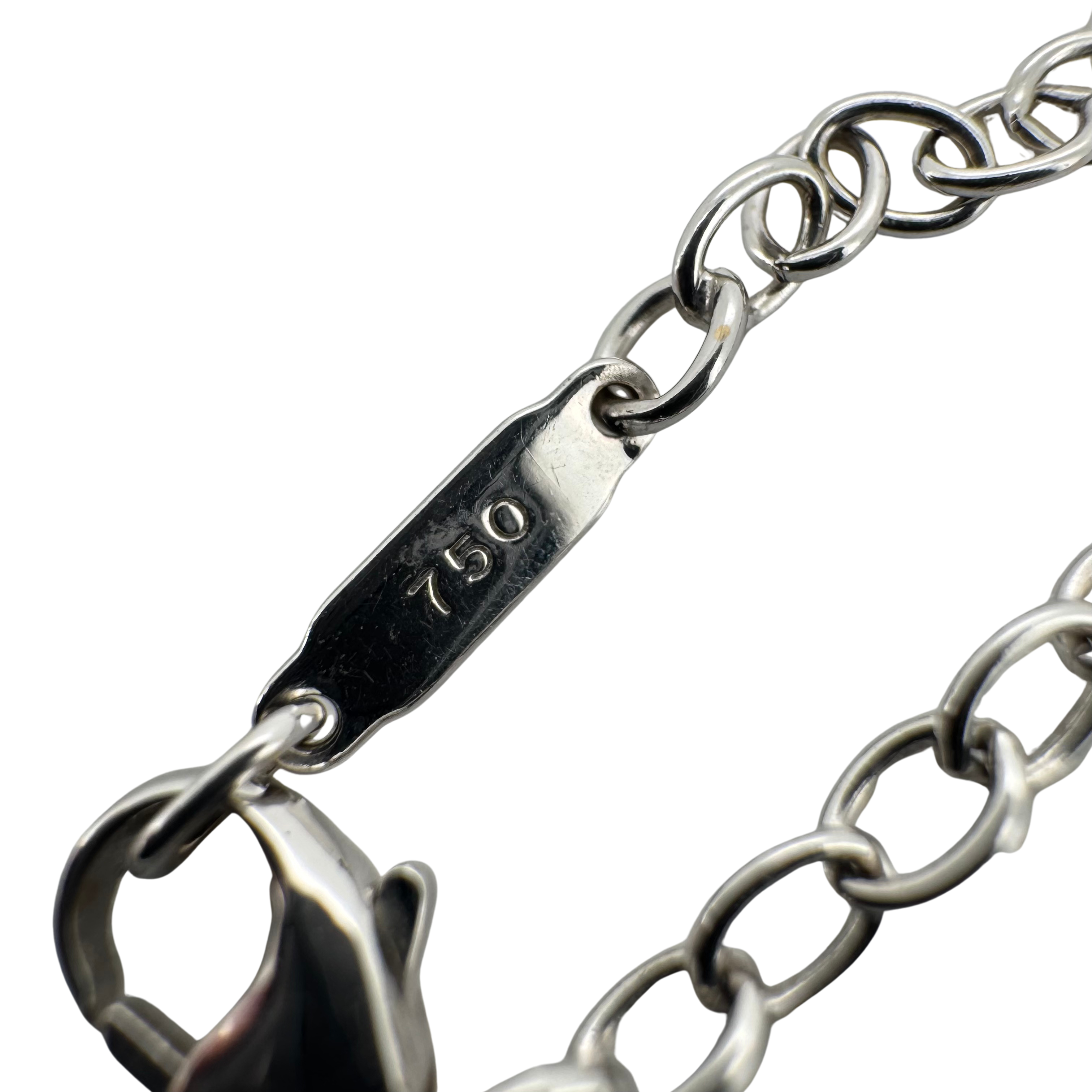 Tiffany & Co Dragon Fly Diamond .07ct Necklace 18k White Gold - Lost Designer