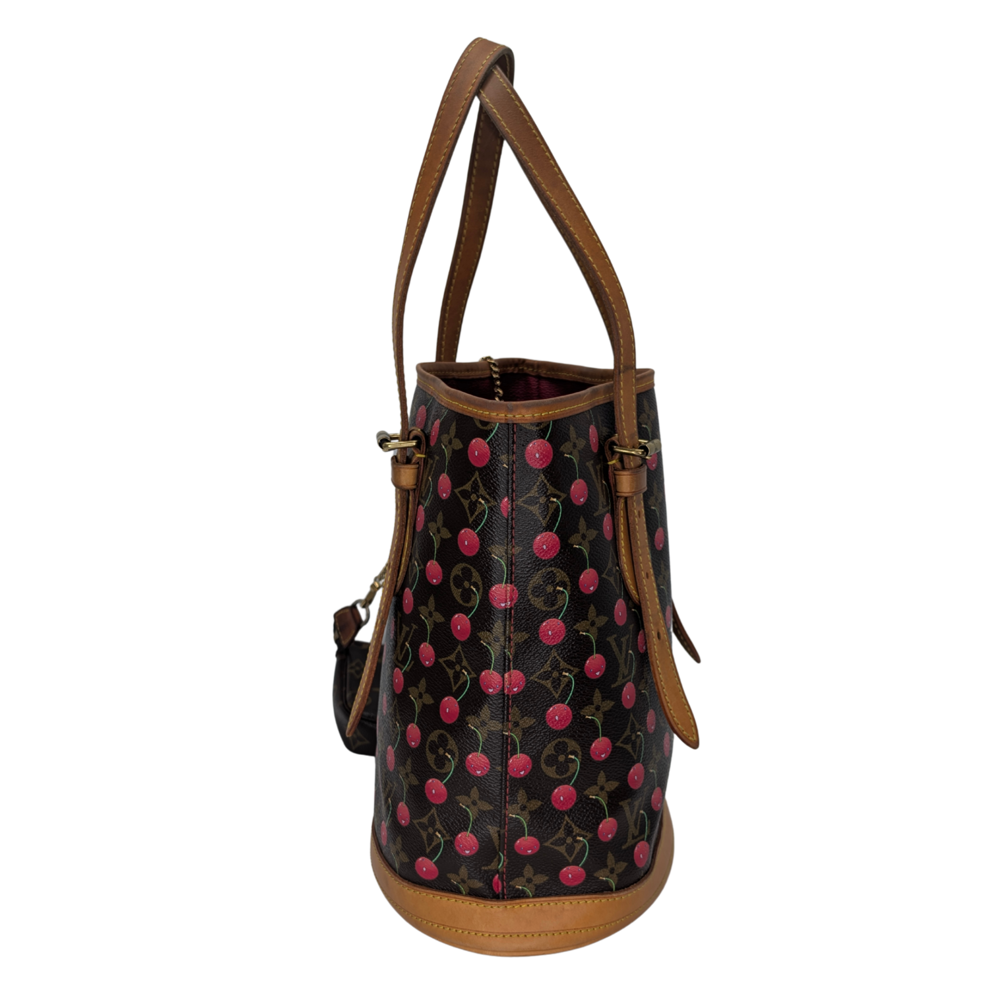 Louis Vuitton Cerises Bucket Murakami Cherry Handbag