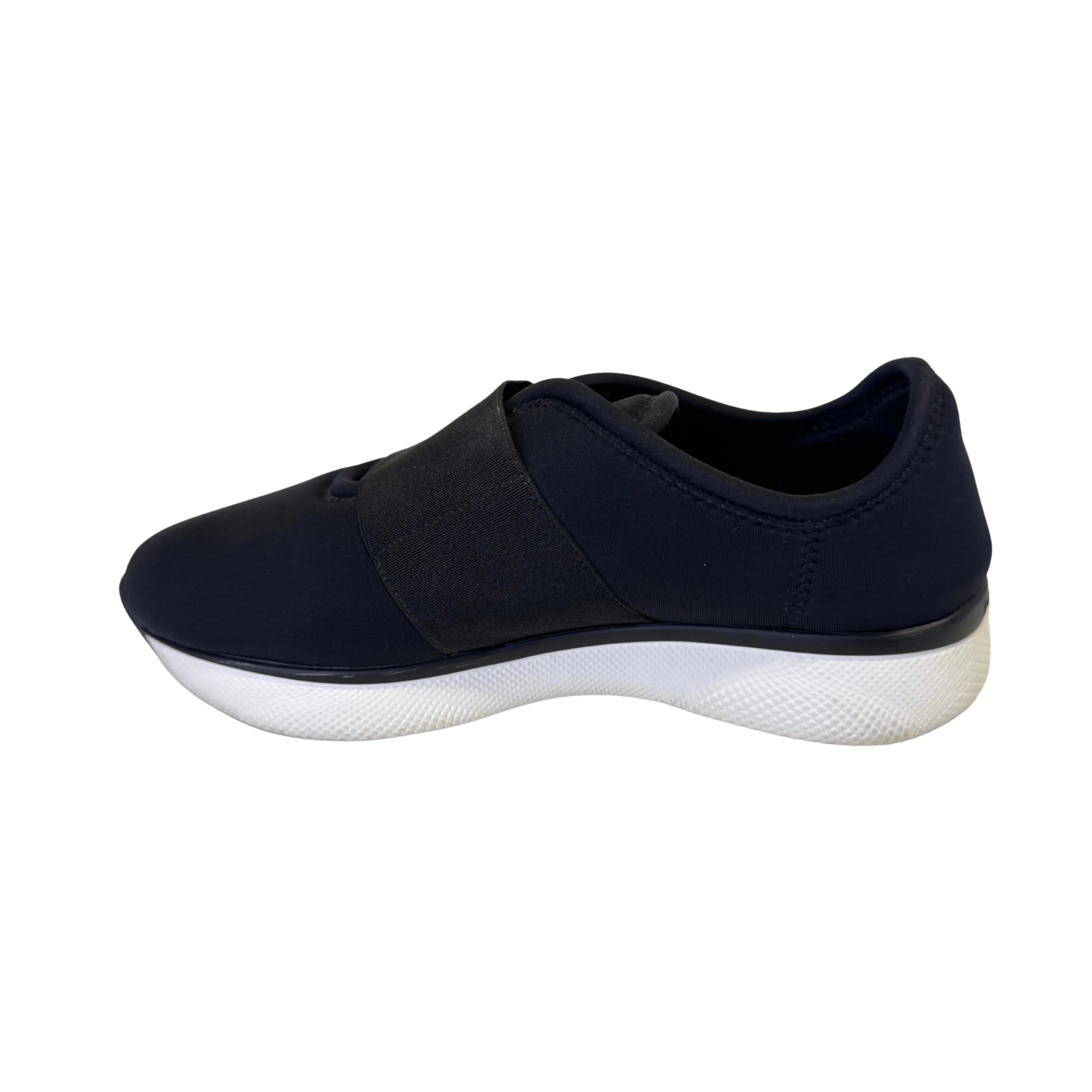 Prada Black x Navy Neoprene Sneakers size 36
