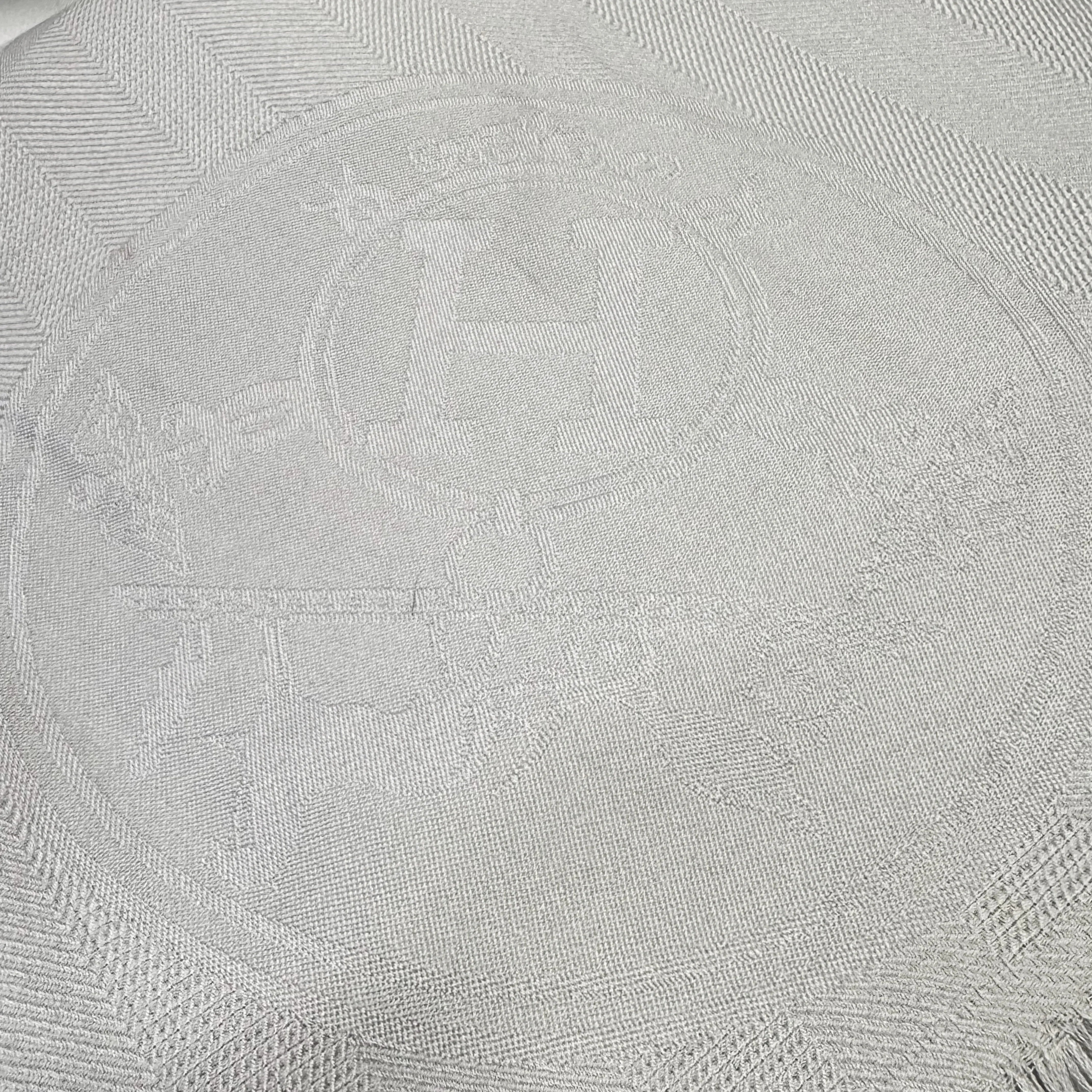 Hermès Silk Cashmere Scarf Grey - Lost Designer