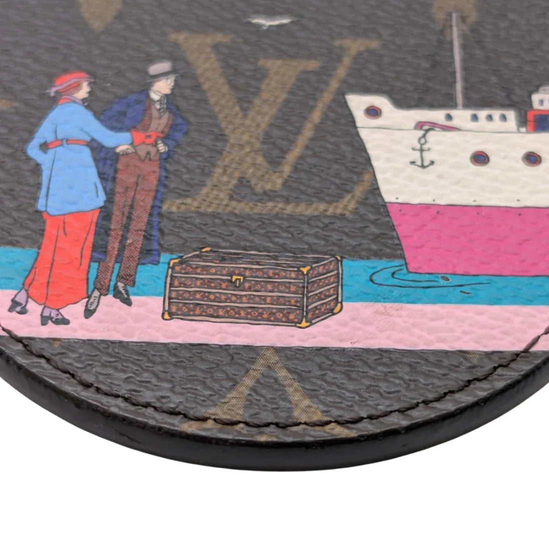 Louis Vuitton Transatlantic Monogram Keychain - Lost Designer