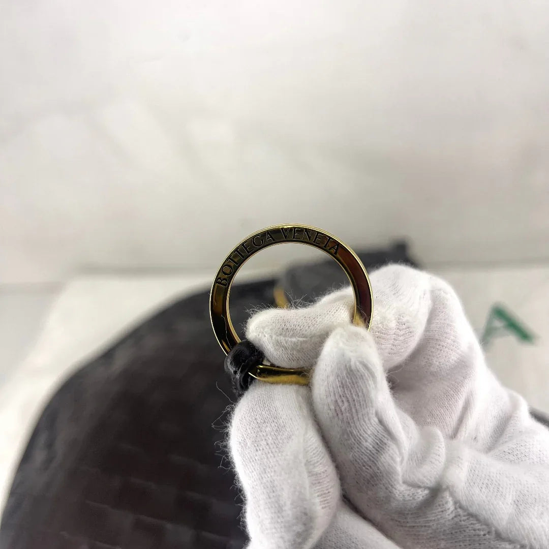 Brand New Bottega Veneta Gemelli Large Shoulder Bag – Intrecciato Dark Brown - Lost Designer