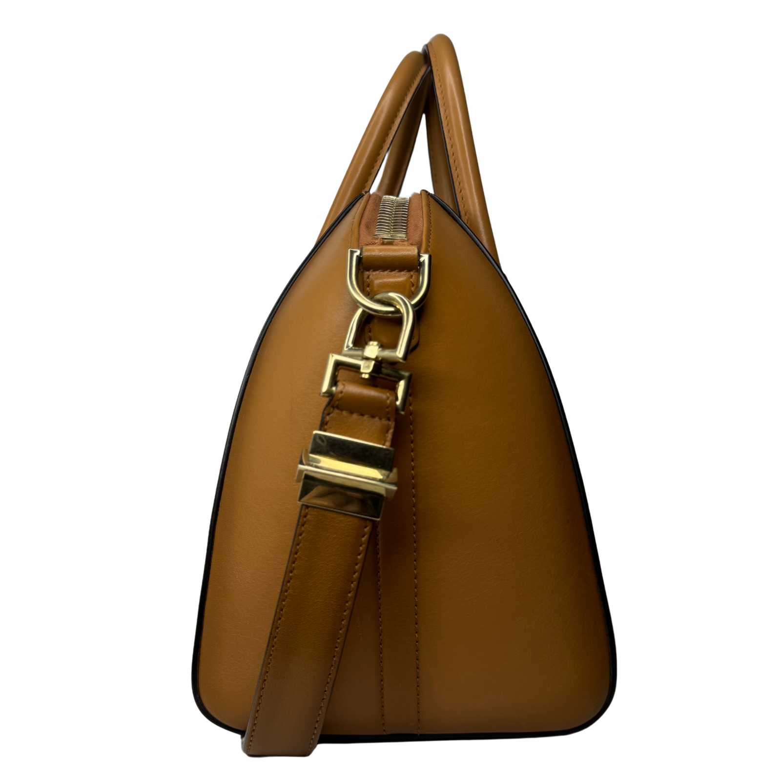 Givenchy Small Antigona Calfskin in Deep Brown Crossbody Bag
