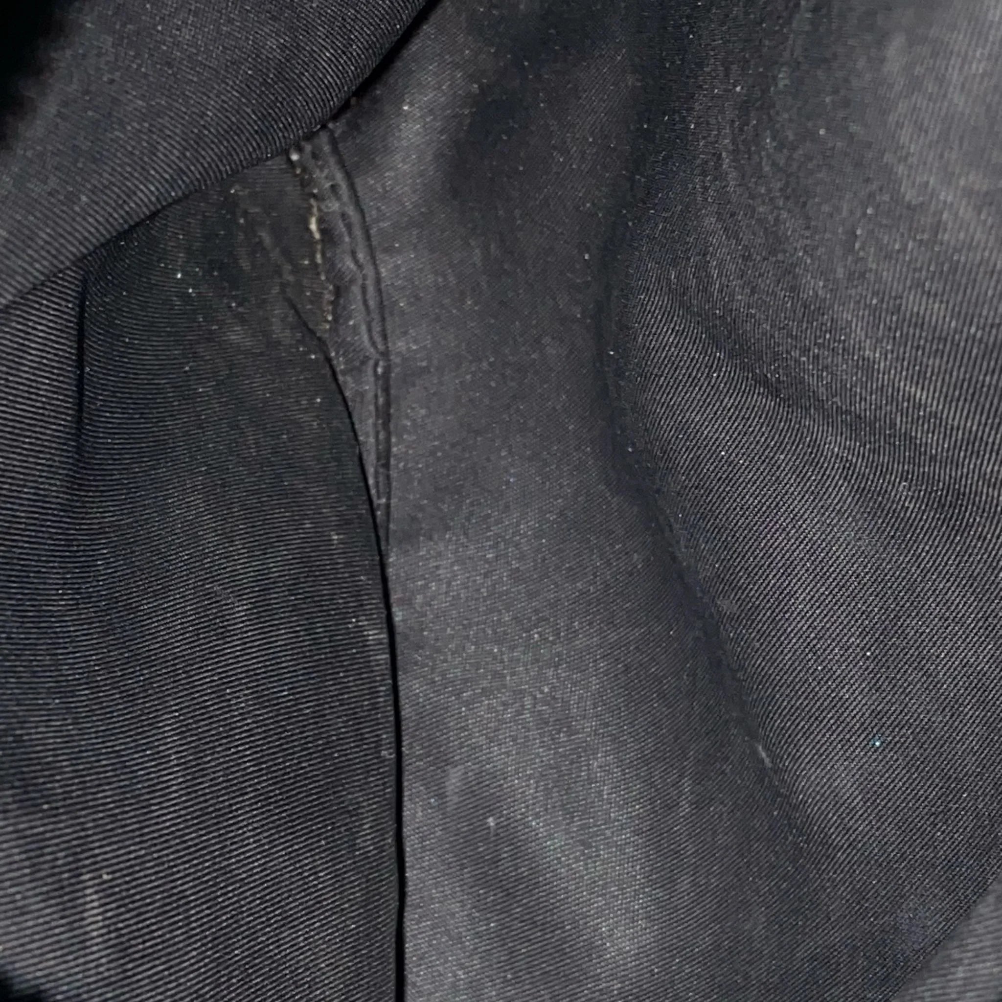 Prada Black Nylon Crossbody Messenger Black Bag