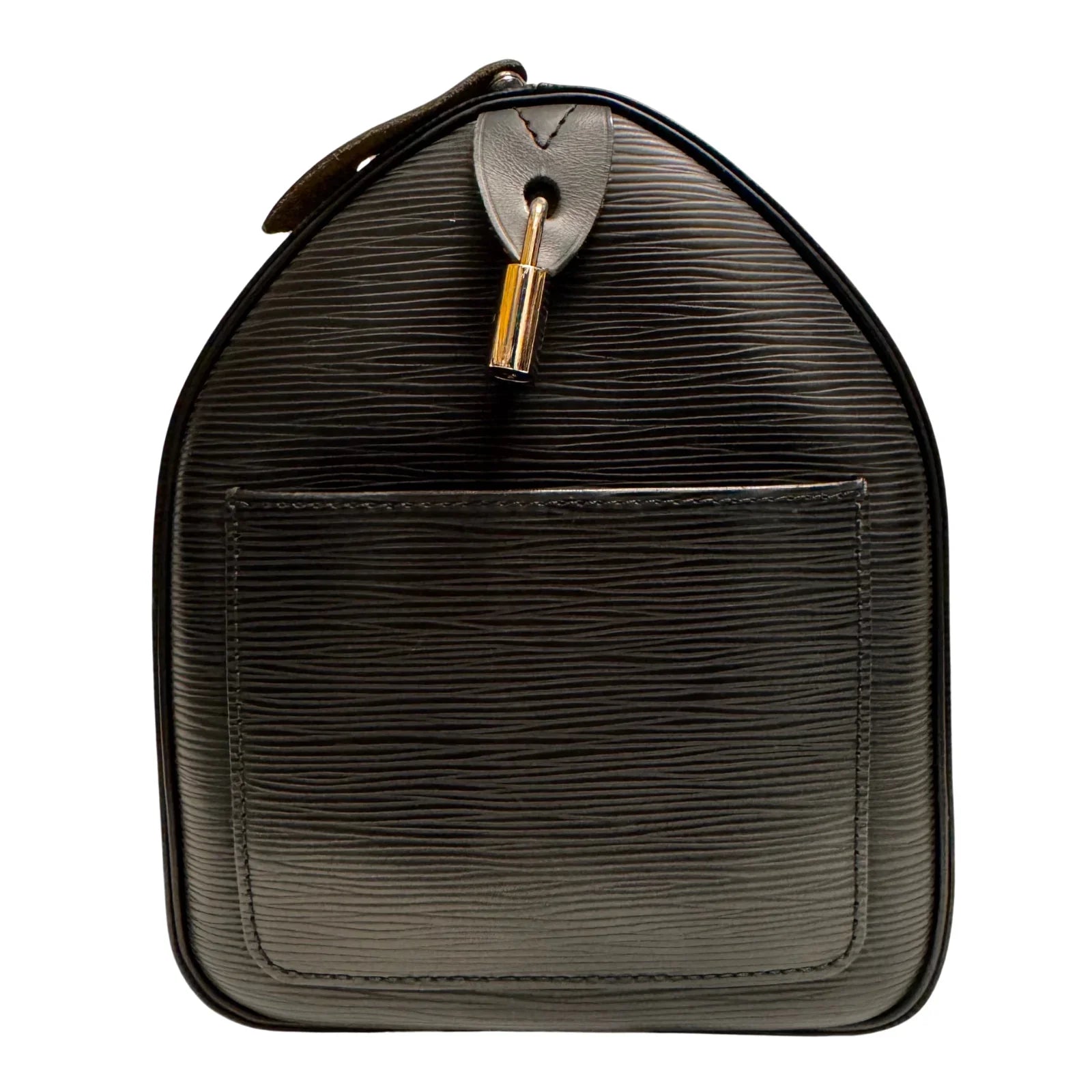 Louis Vuitton Epi Speedy 30 Black Bag