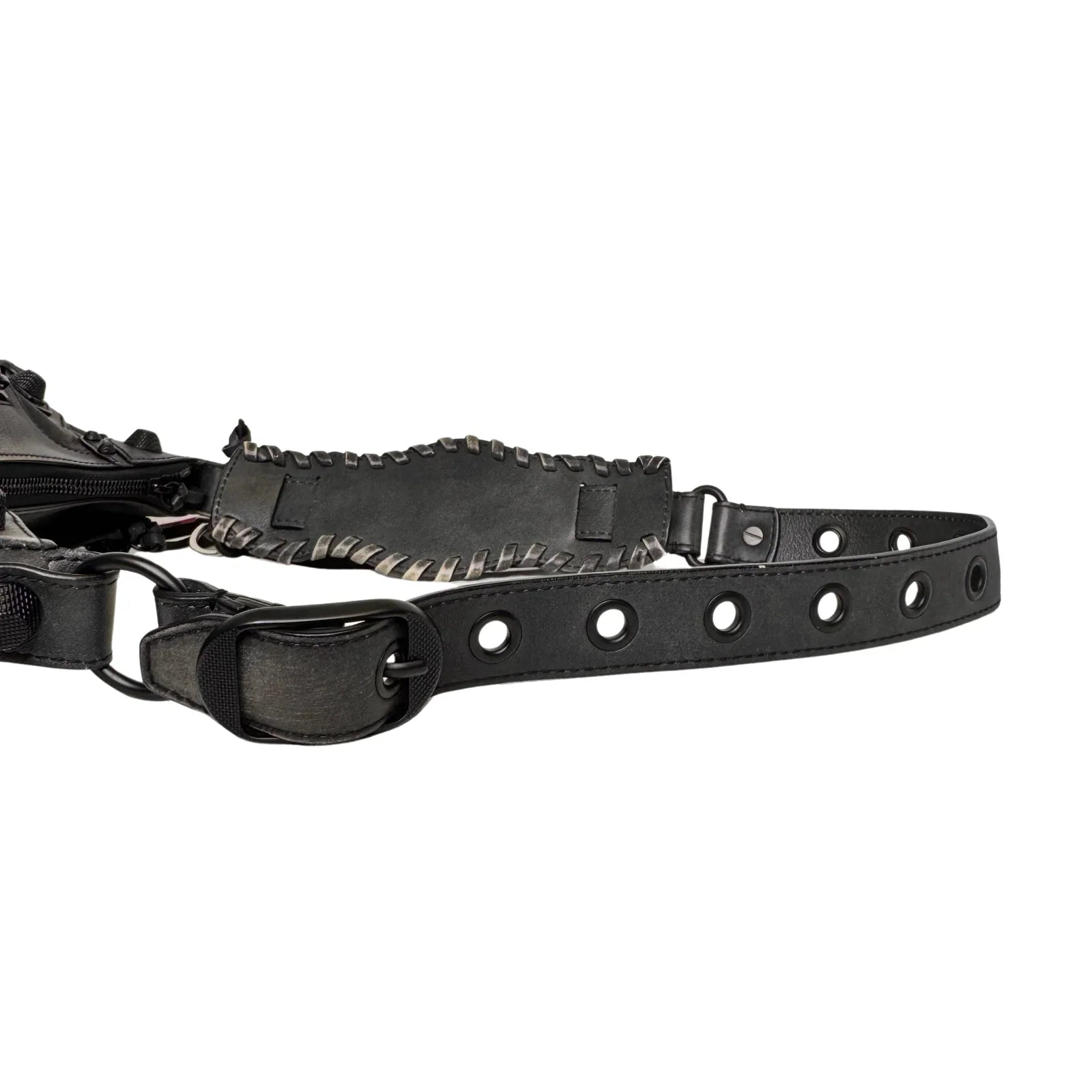 Balenciaga Calfskin Small Le Cagole Shoulder Bag Black - Lost Designer