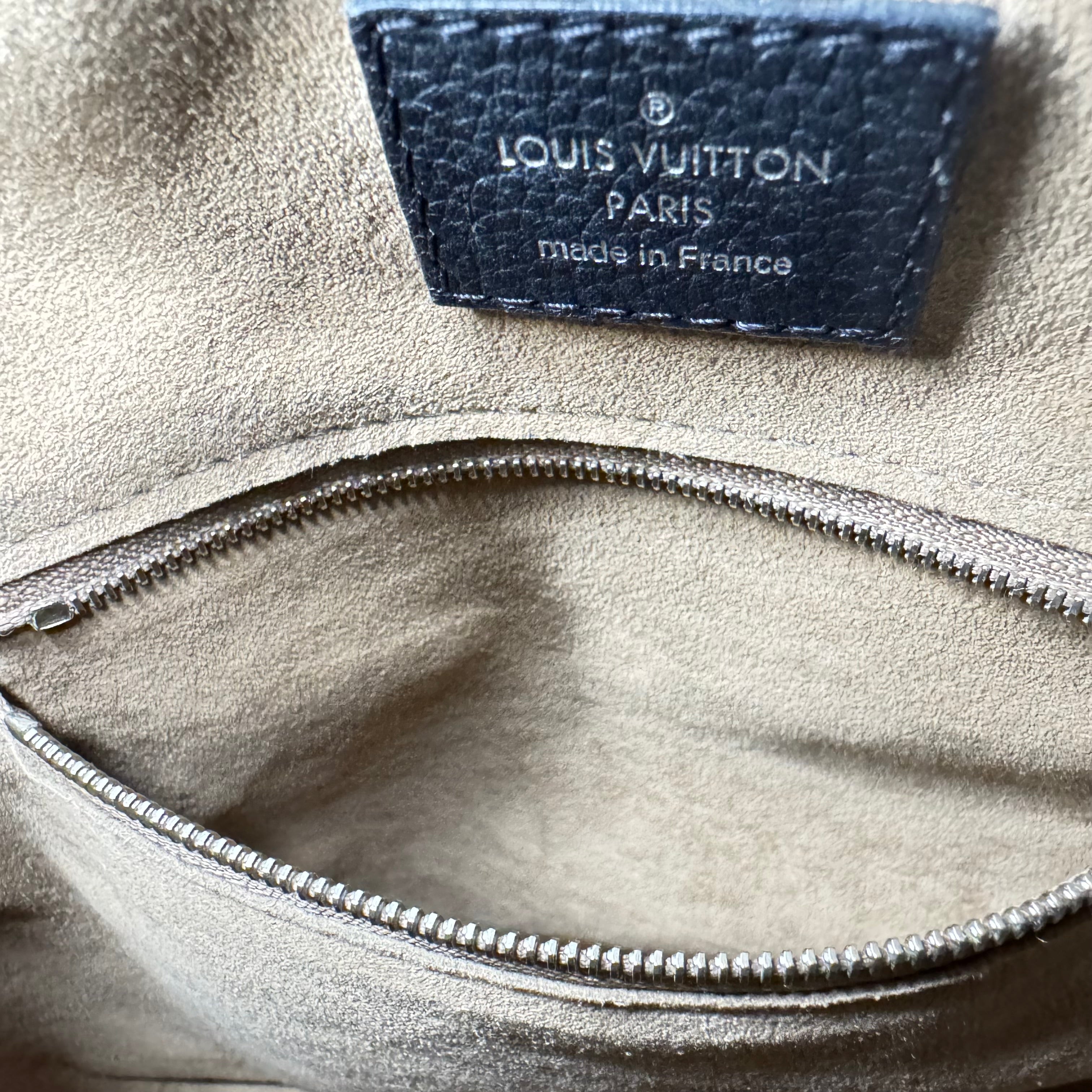 Louis Vuitton Mahina Babylone Chain BB – Black Bag