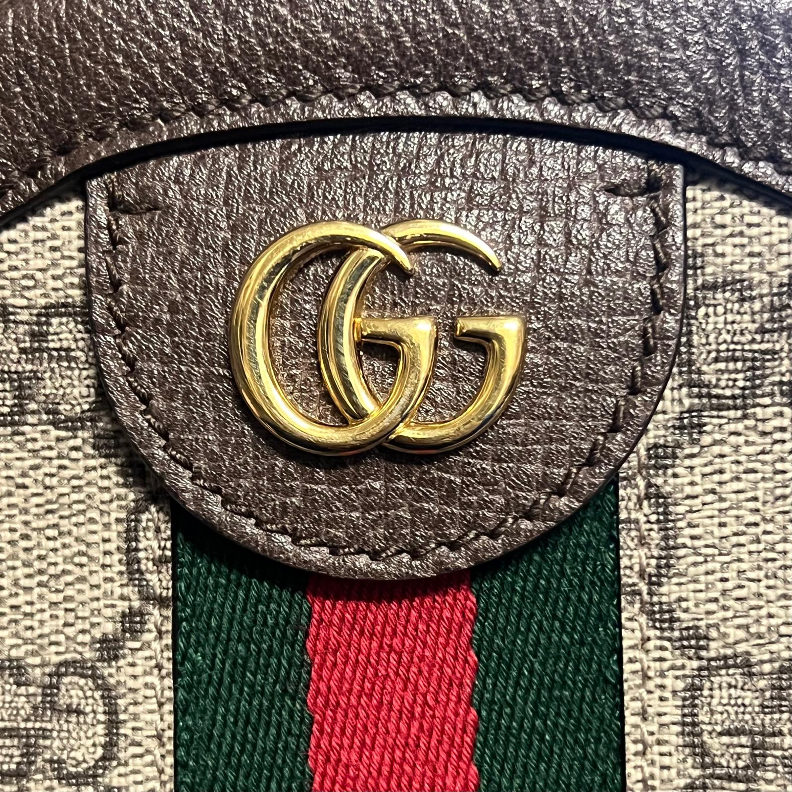 Gucci Ophidia GG Round Shoulder Bag – GG Supreme Canvas