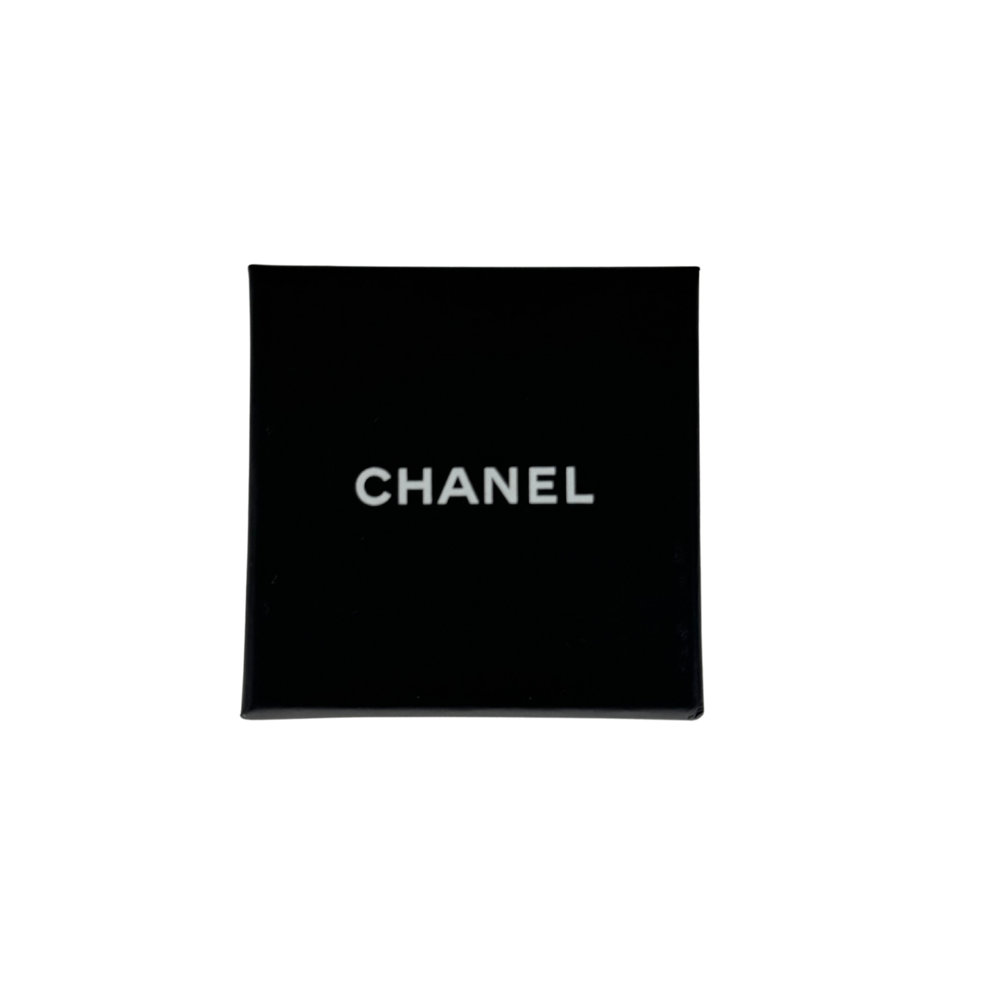 Chanel 18K Gold-Plated CC Logo Stud Earrings