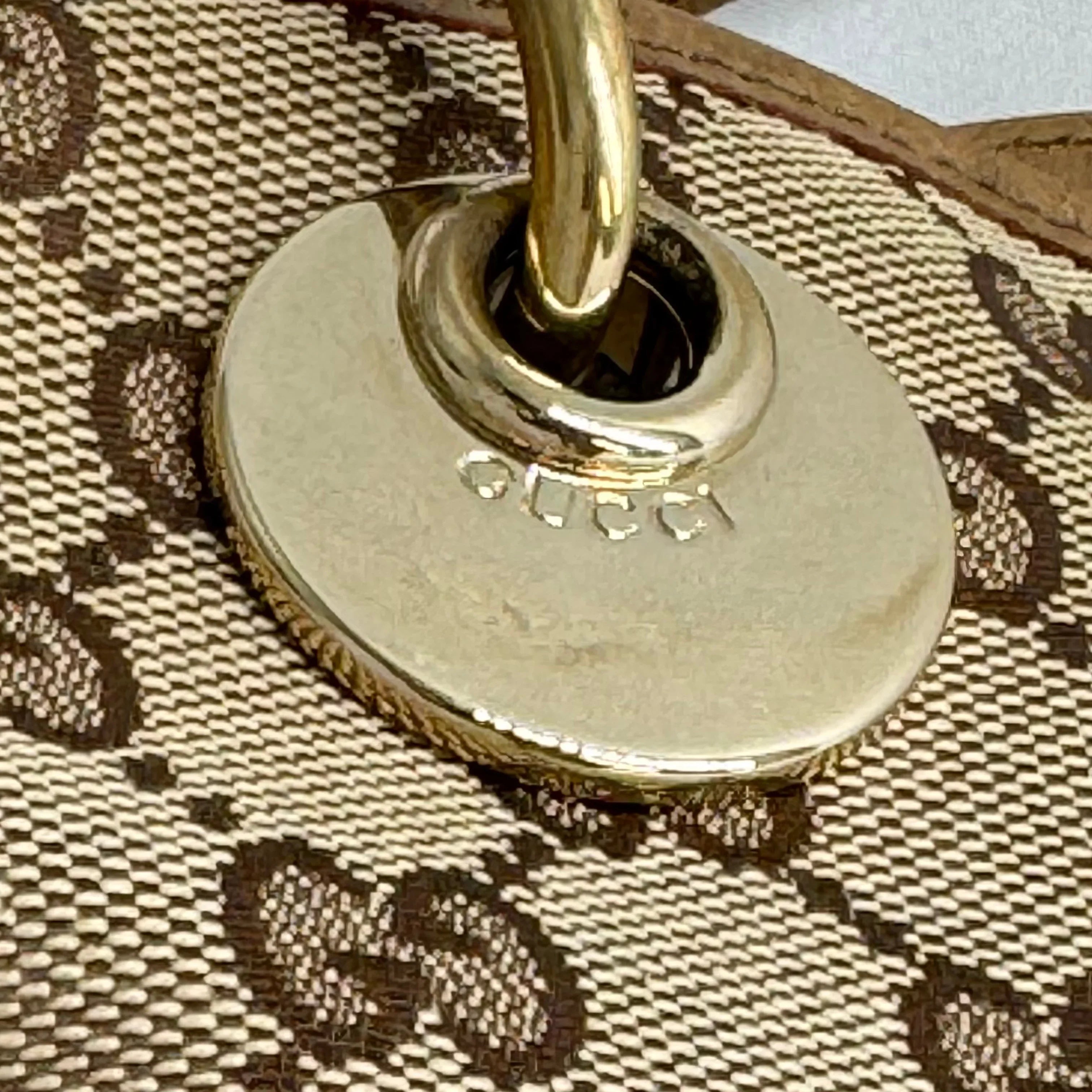 Gucci GG Canvas Tote Bag Brown - Lost Designer