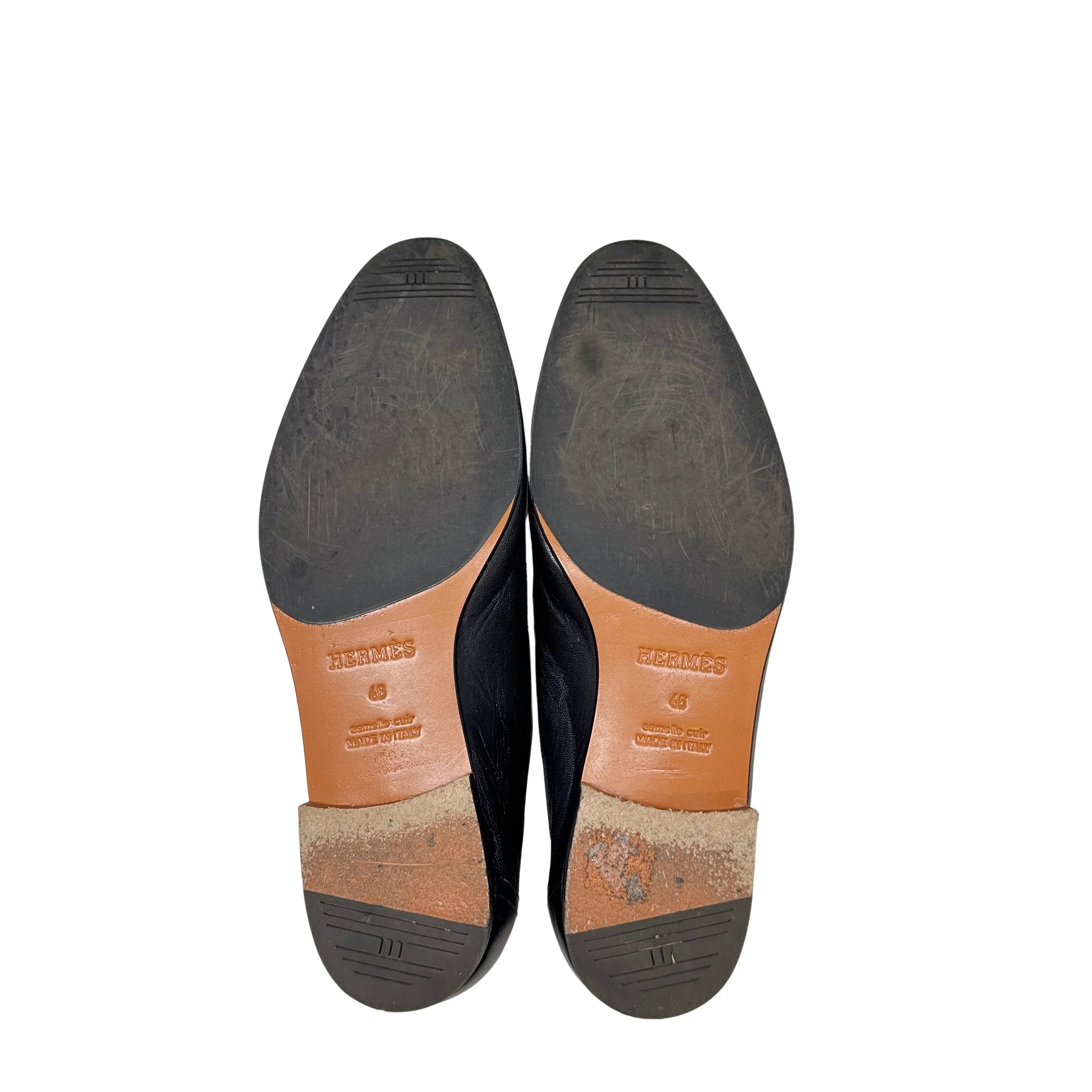 Hermès Paris Loafer Mens Black 46 - Lost Designer