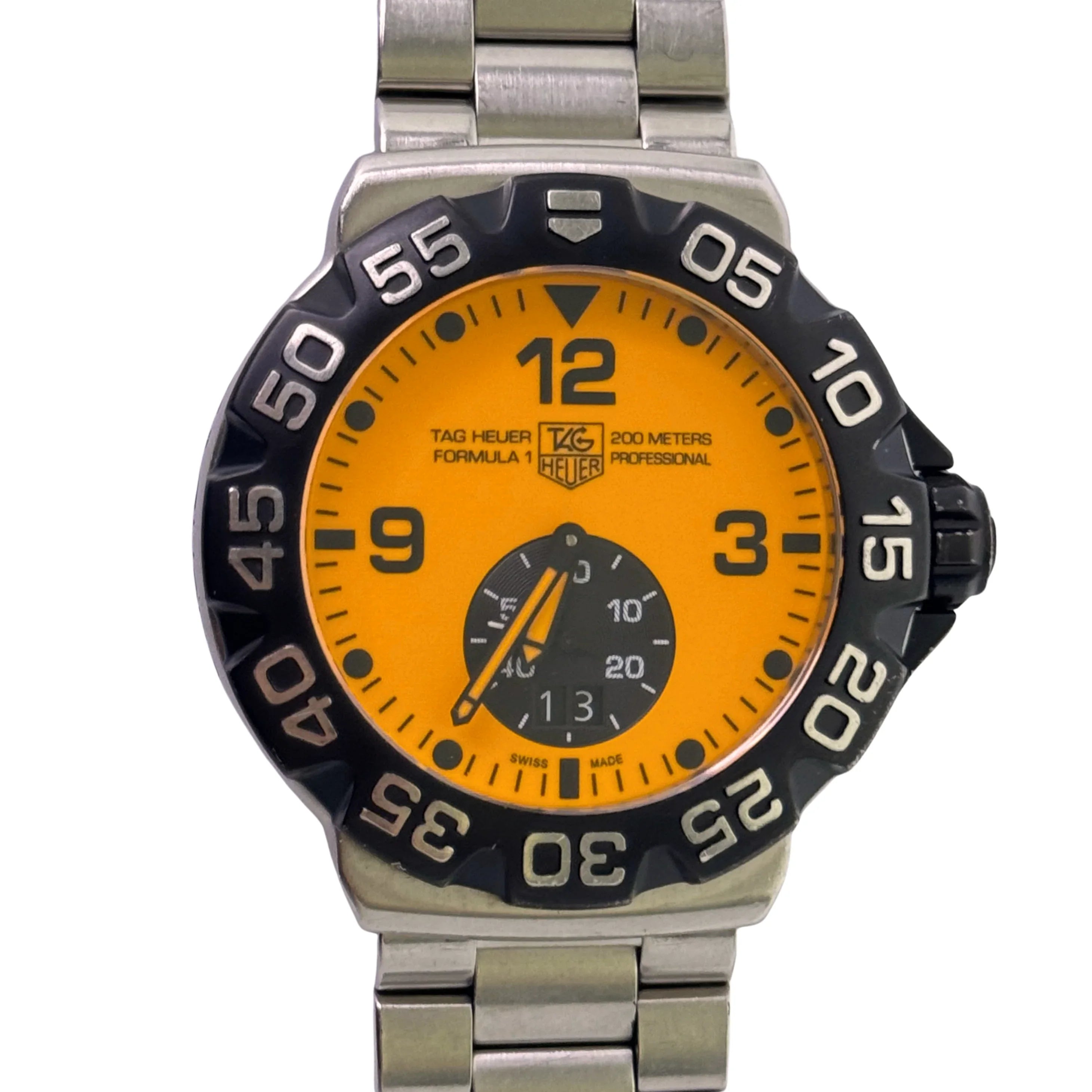 Tag Heuer WAH1012 Formula 1 Watch With Orange Dial - Lost Designer