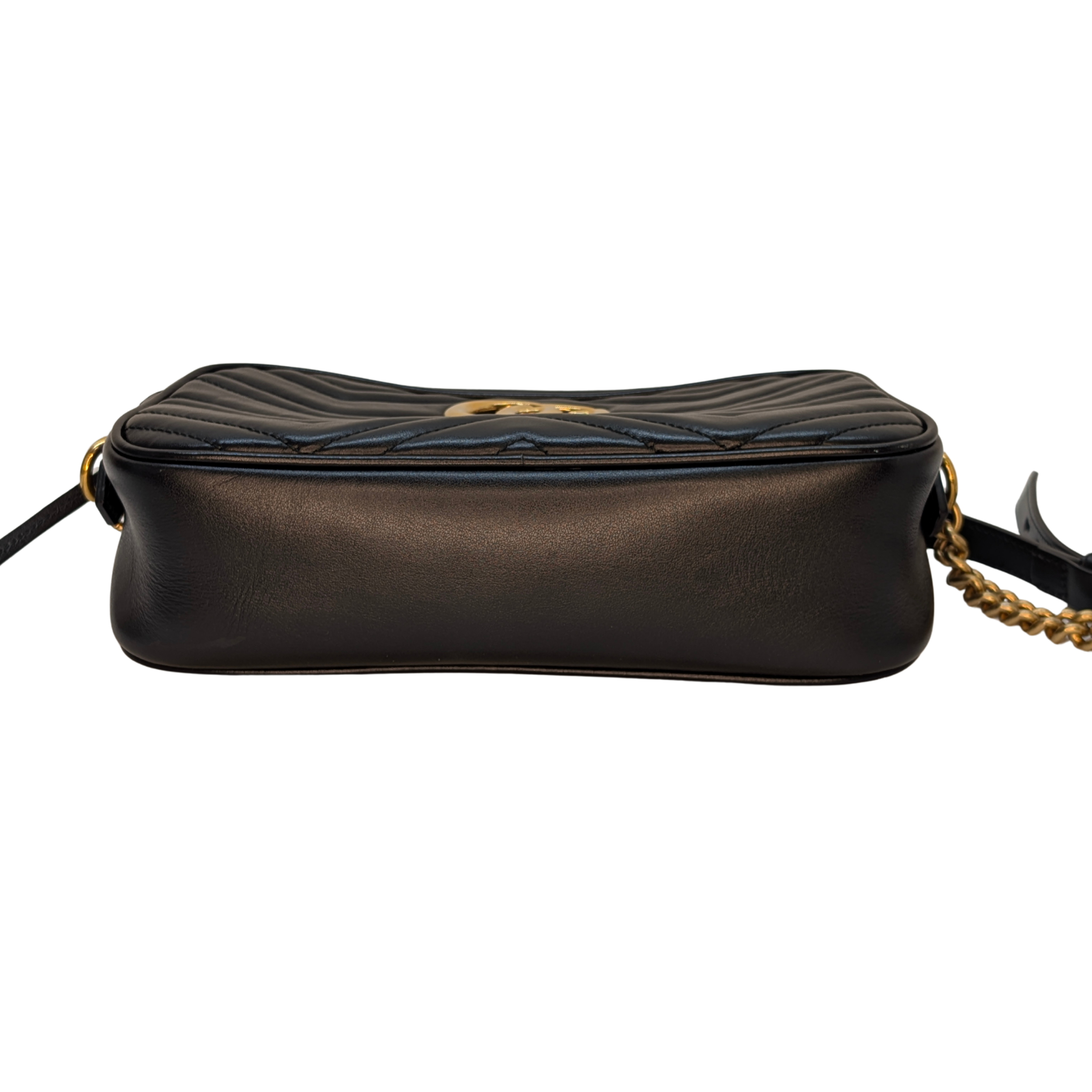 Gucci GG Marmont Small Camera Shoulder Bag Black