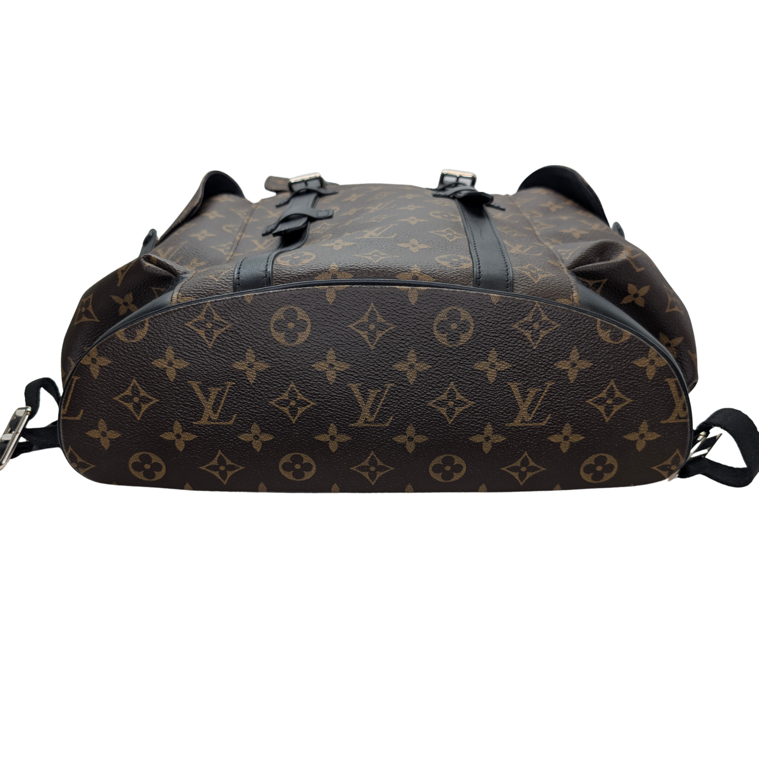 Louis Vuitton Christopher MM Backpack in Monogram Macassar Canvas