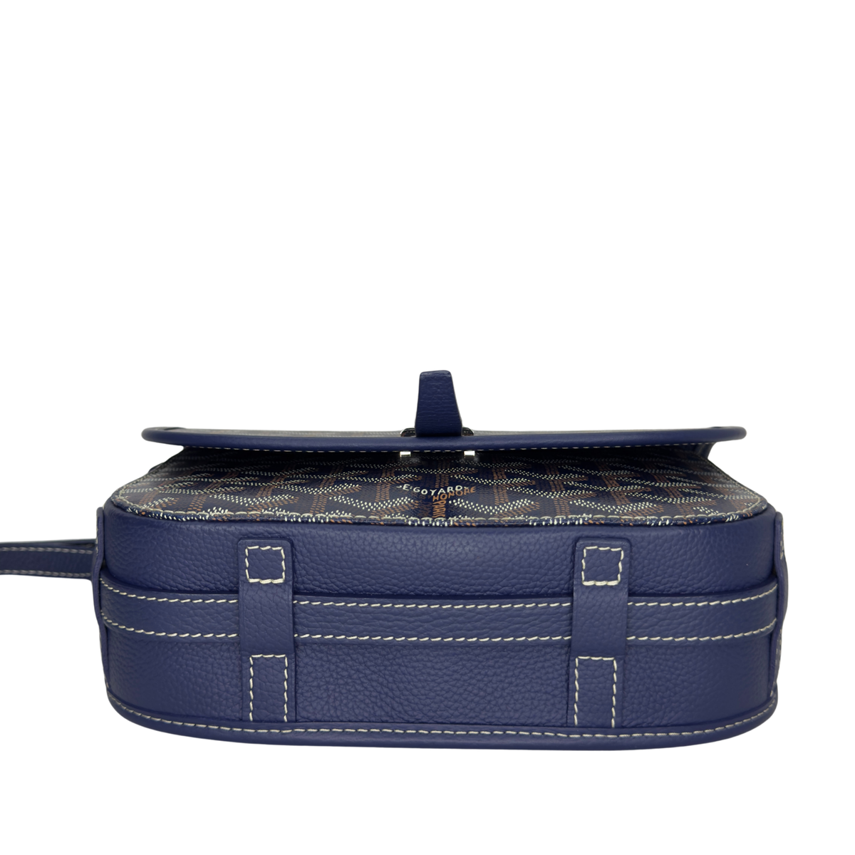 Goyard Belvedere II PM Crossbody Messenger Bag Navy
