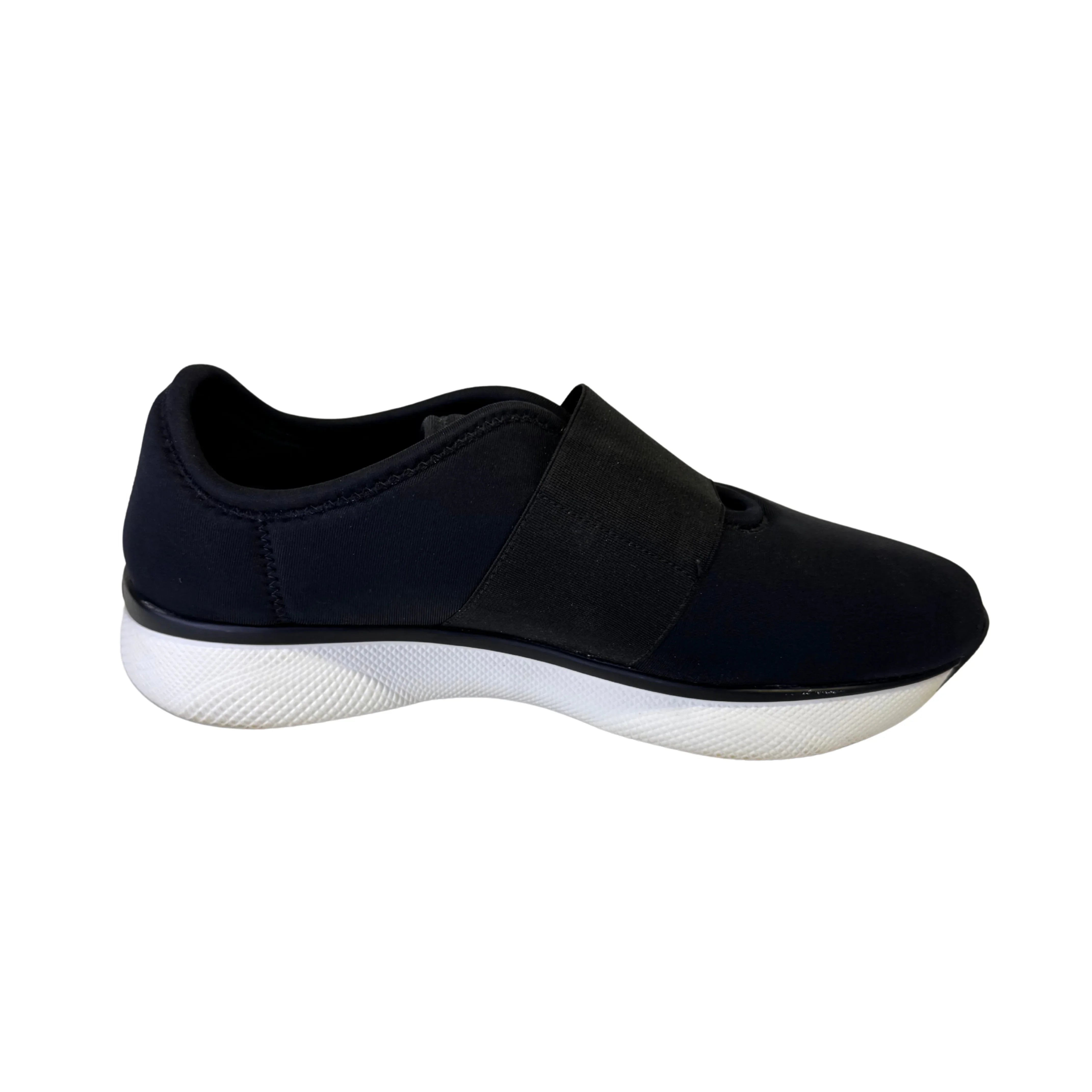 Prada Black x Navy Neoprene Sneakers size 36