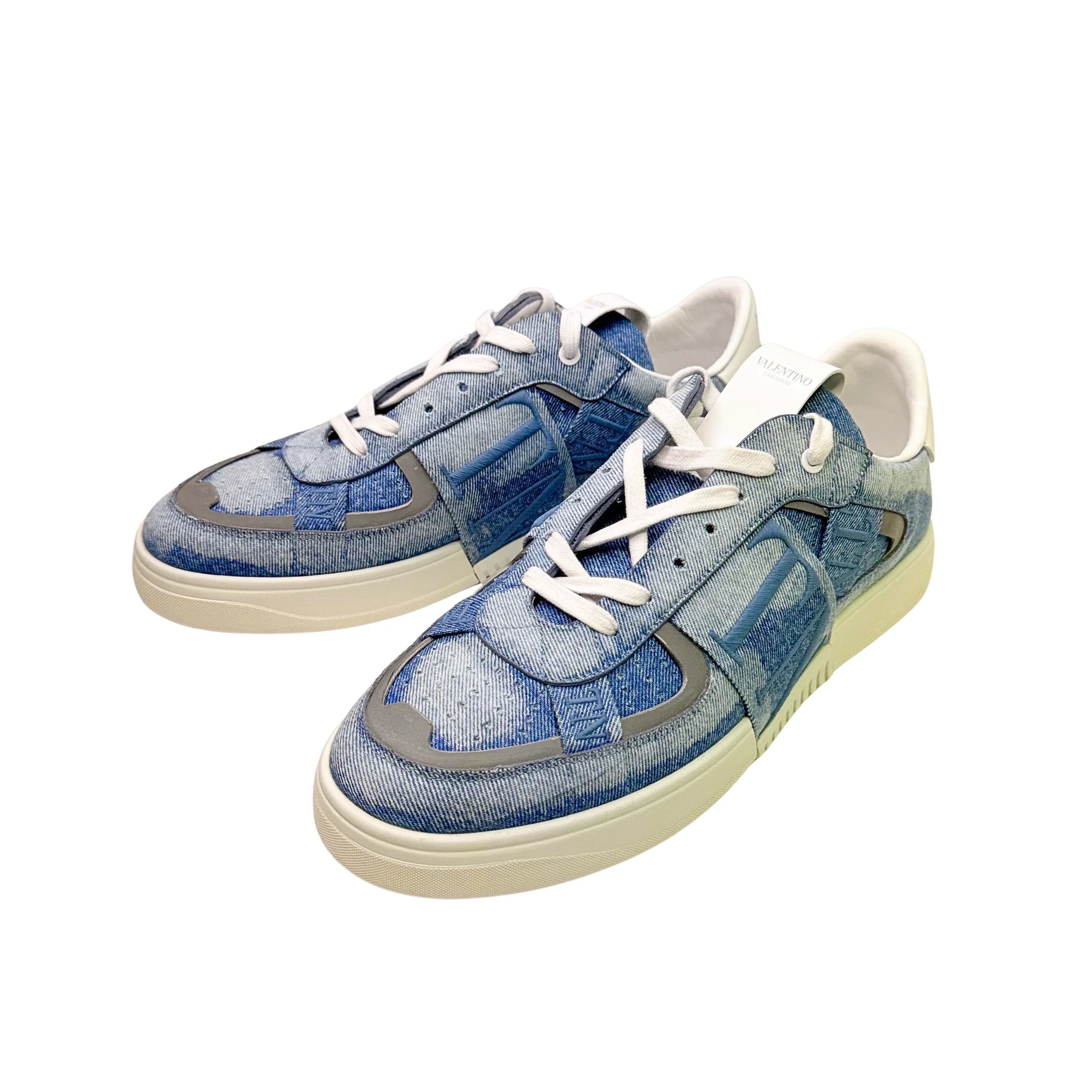 Valentino Garavani VNTZ Denim Sneakers Men's 45 - Lost Designer