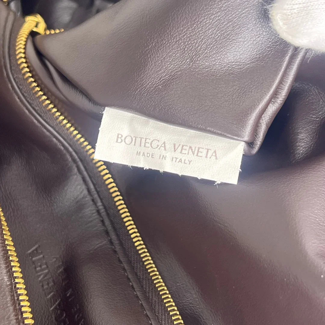 Brand New Bottega Veneta Gemelli Large Shoulder Bag – Intrecciato Dark Brown - Lost Designer