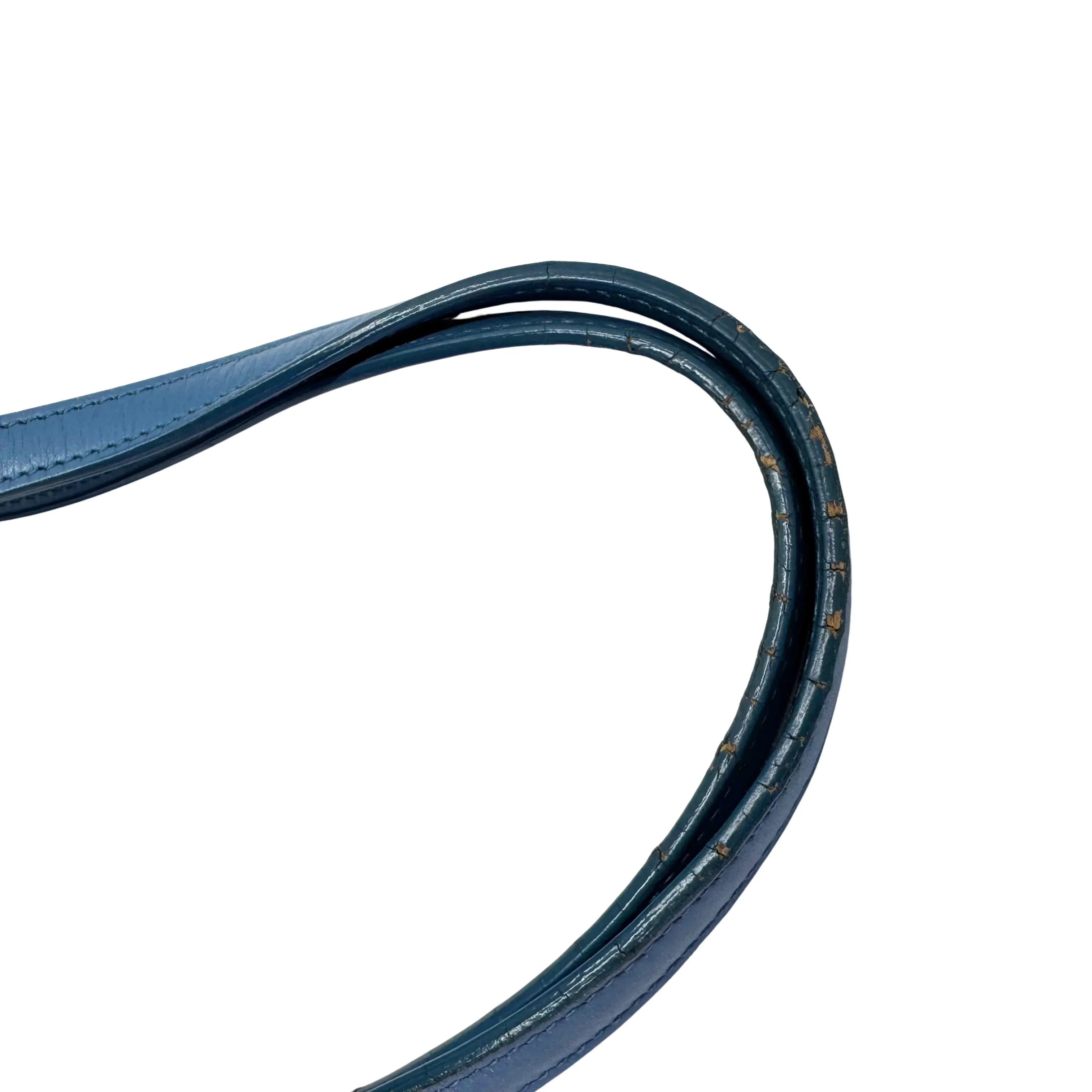 Dior Cannage Medium Panarea Tote Canvas Cobalt Blue - Lost Designer