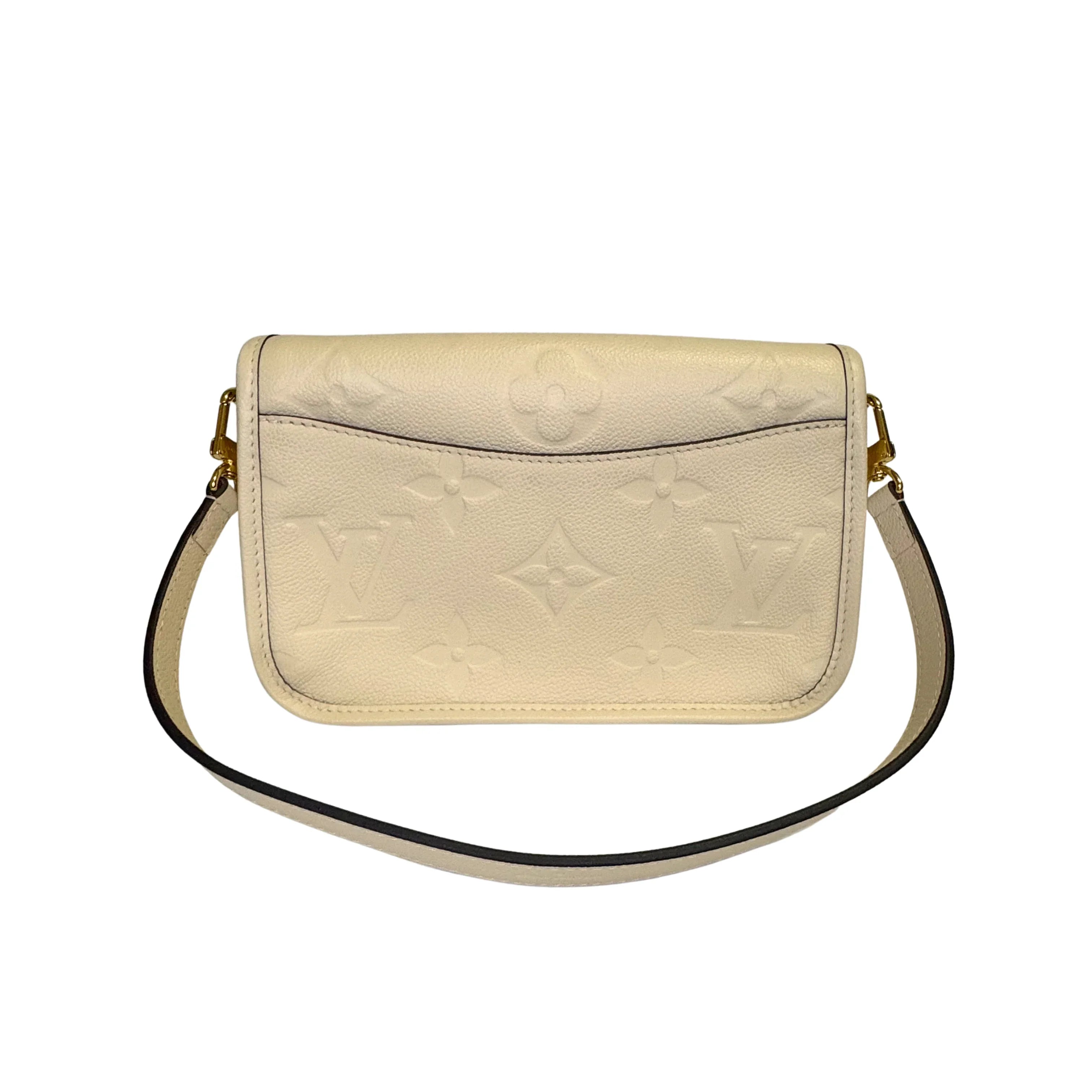 Louis Vuitton Giant Diane Monogram Leather Empreinte Shoulder Bag