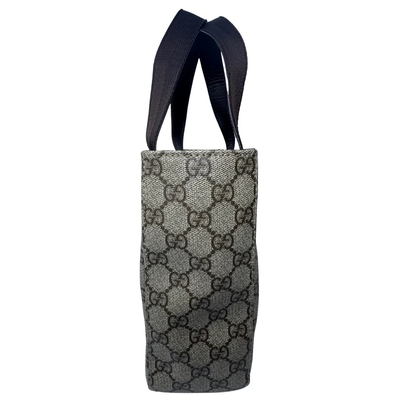 Gucci GG Plus Small Monogram Tote Bag Brown