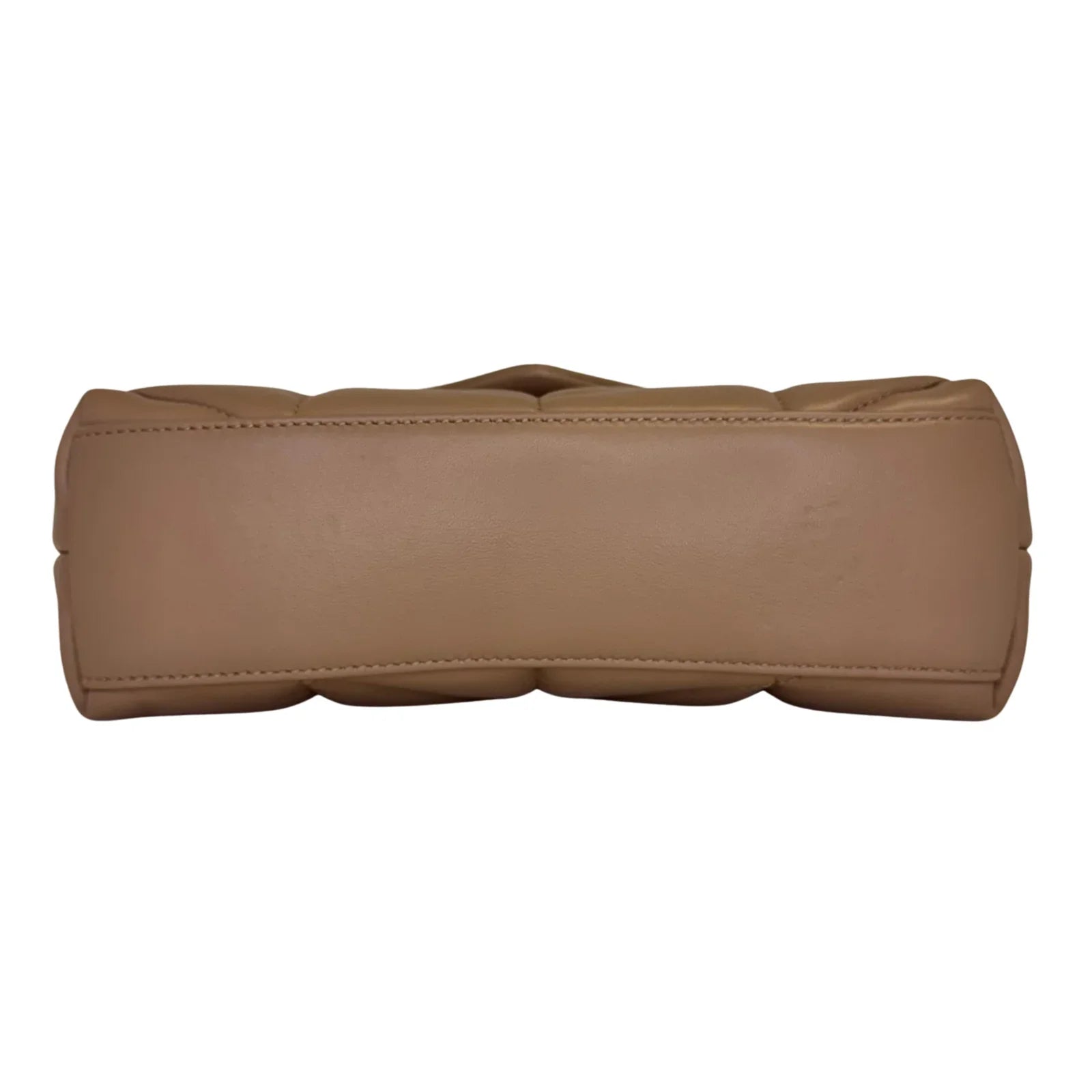 Saint Laurent Lambskin Toy Loulou Puffer Chain Bag – Dark Beige - Lost Designer