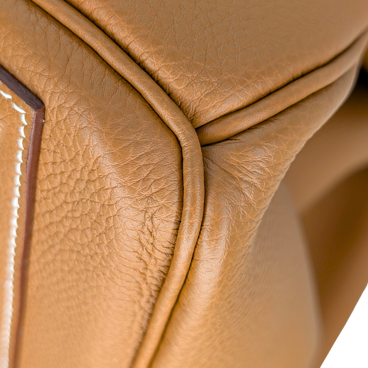 Hermes Hac Birkin 40 Togo Gold SHW Stamp B