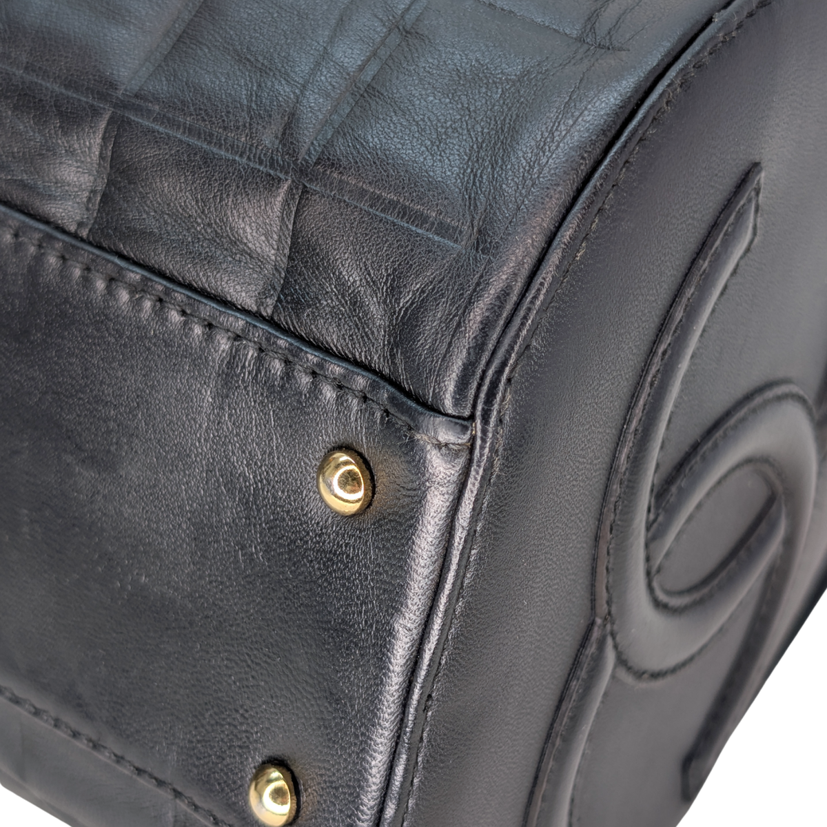 Chanel Chocolate Bar Barrel Bag