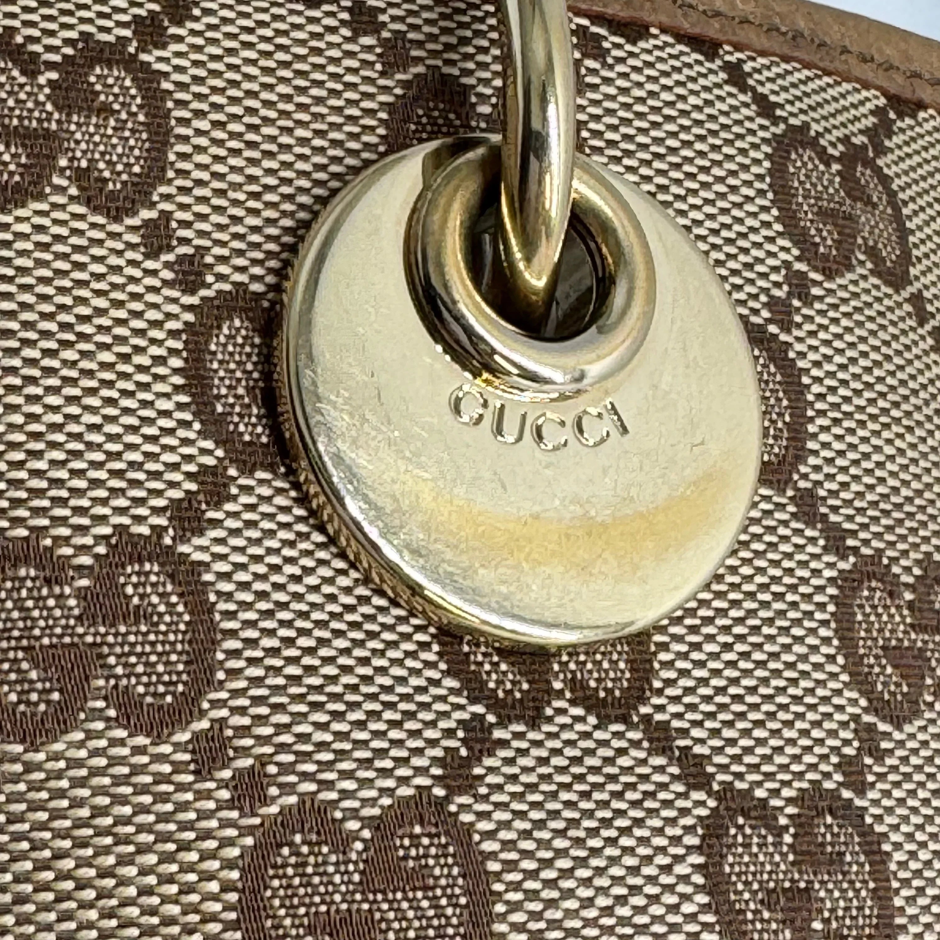 Gucci GG Canvas Tote Bag Brown - Lost Designer