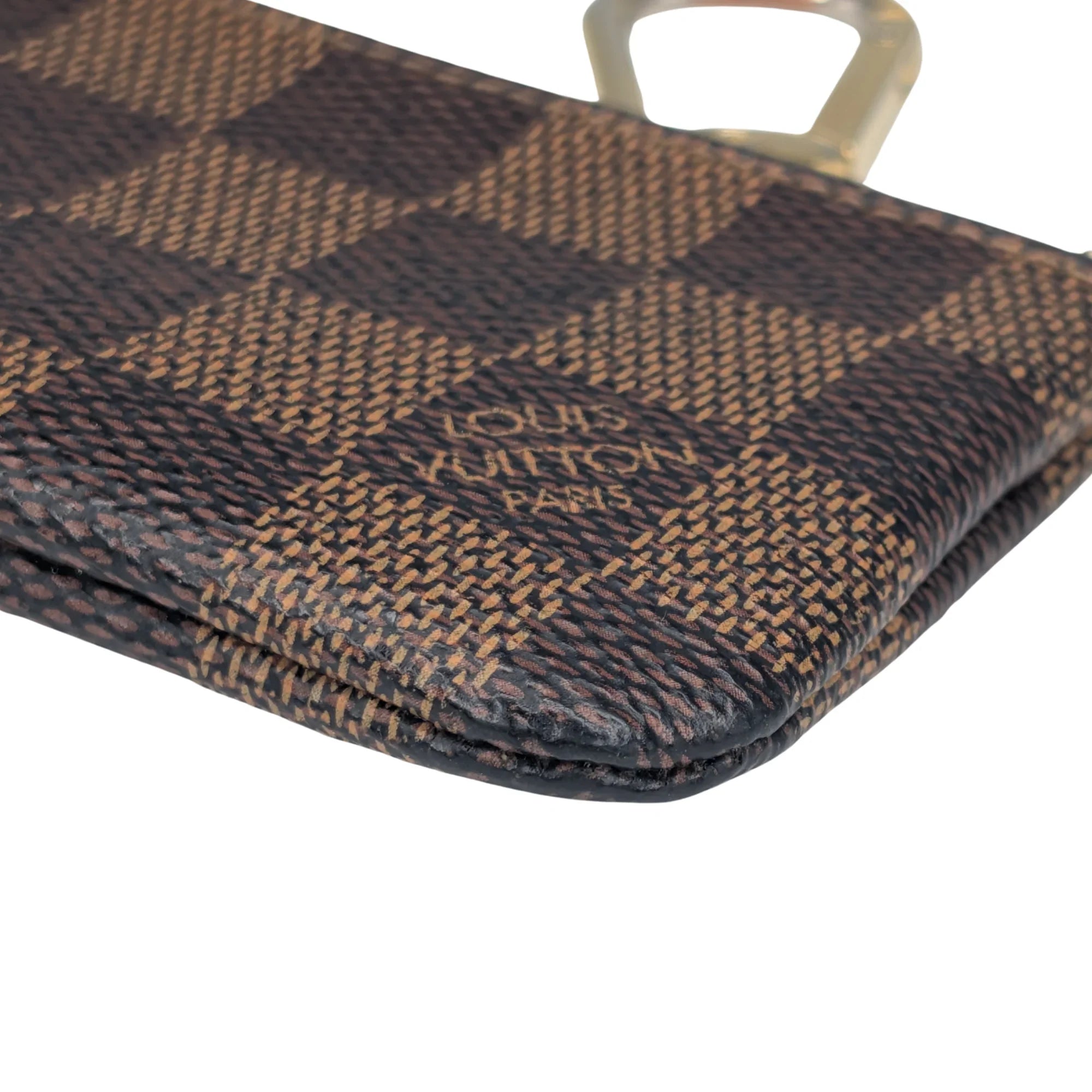 Louis Vuitton Damier Ebene Zippy Pouch Wallet Brown - Lost Designer